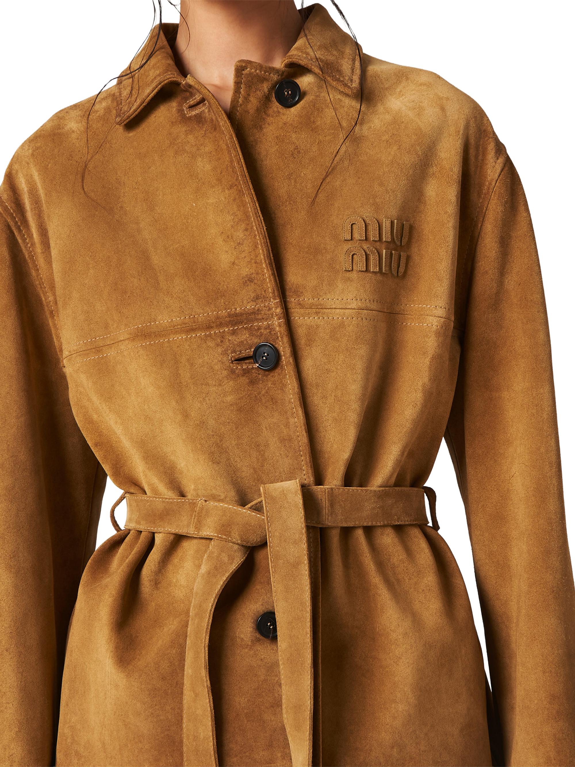 Miu Miu Leather Jacket | Saks Fifth Avenue