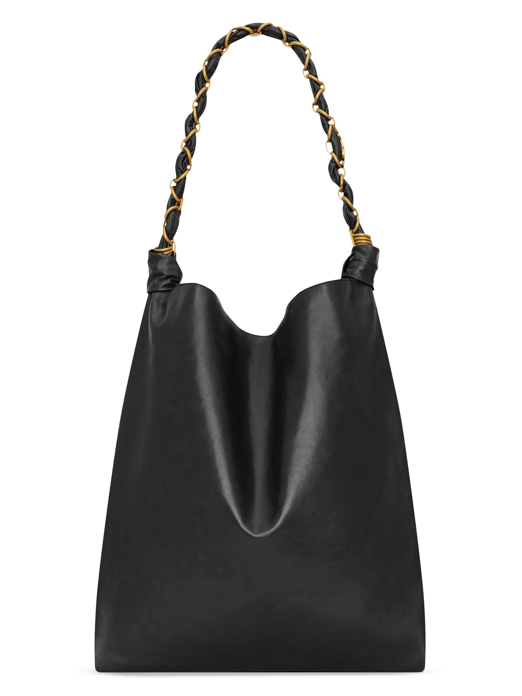 Saint Laurent Women's Amalia Shoulder Bag in Smooth Leather - Black | Thumbnail 4