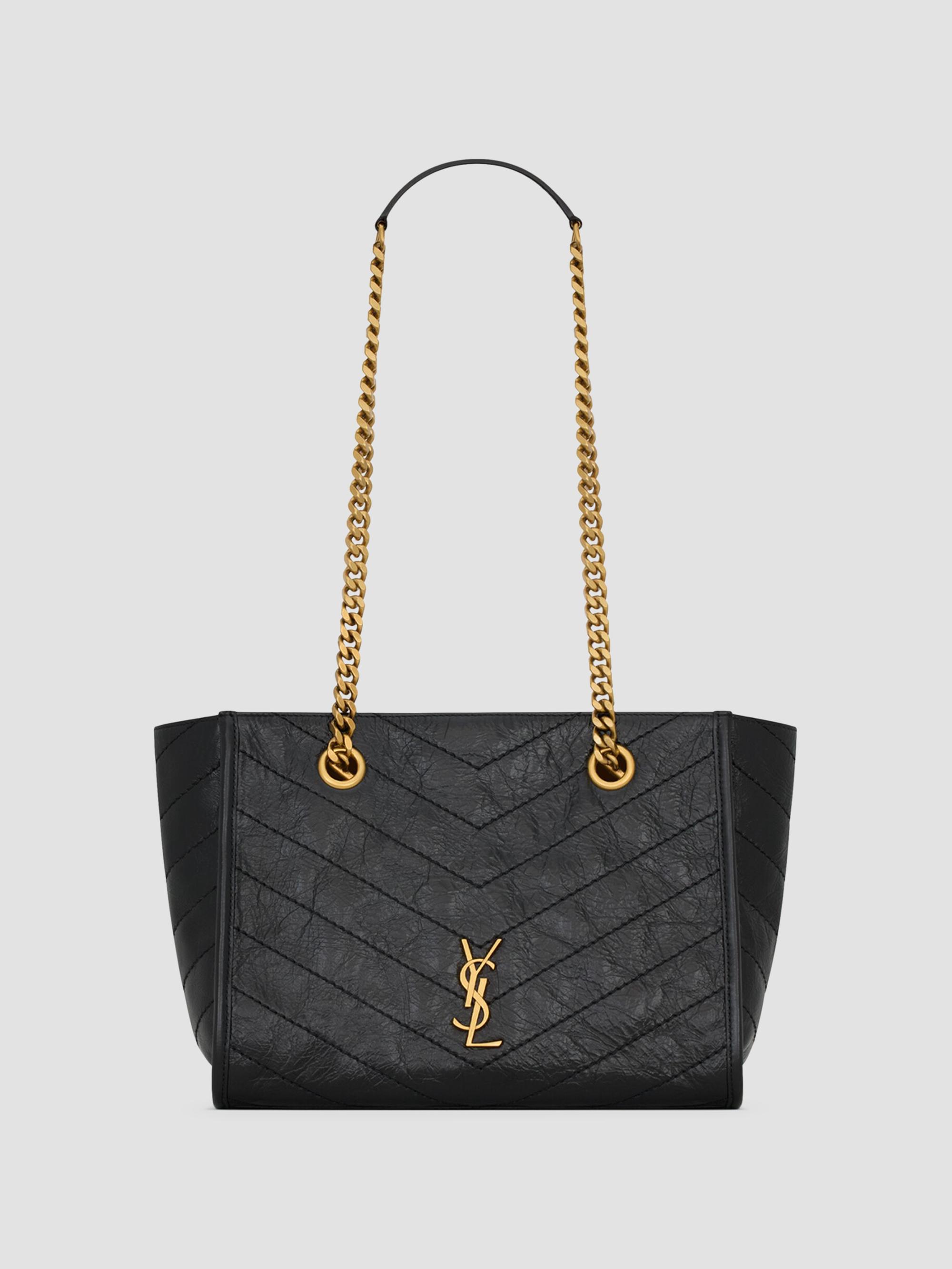 Saint Laurent Shopping Saint Laurent Tote Bag in Leather | Saks