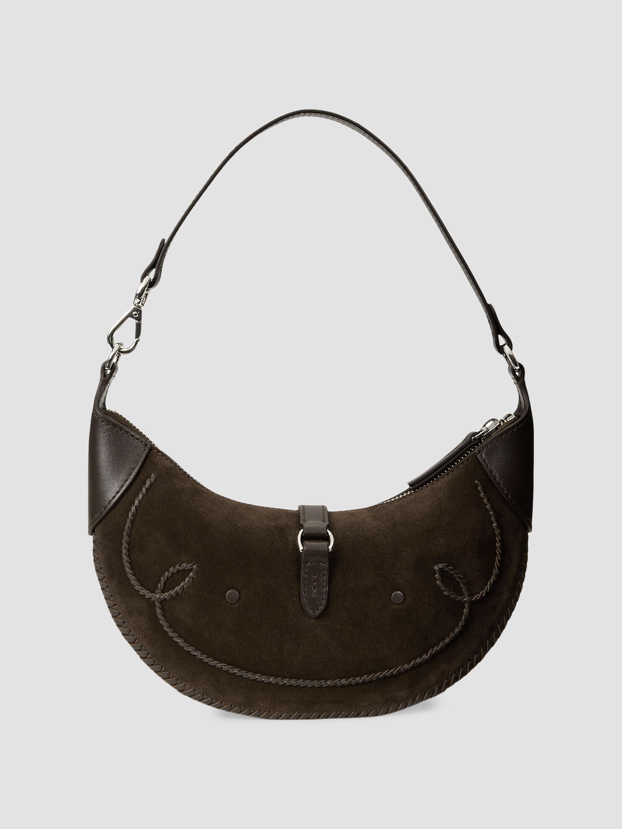 Polo Ralph Lauren Women's Polo ID Western Suede Shoulder Bag - Chocolate Tobacco | Thumbnail 3