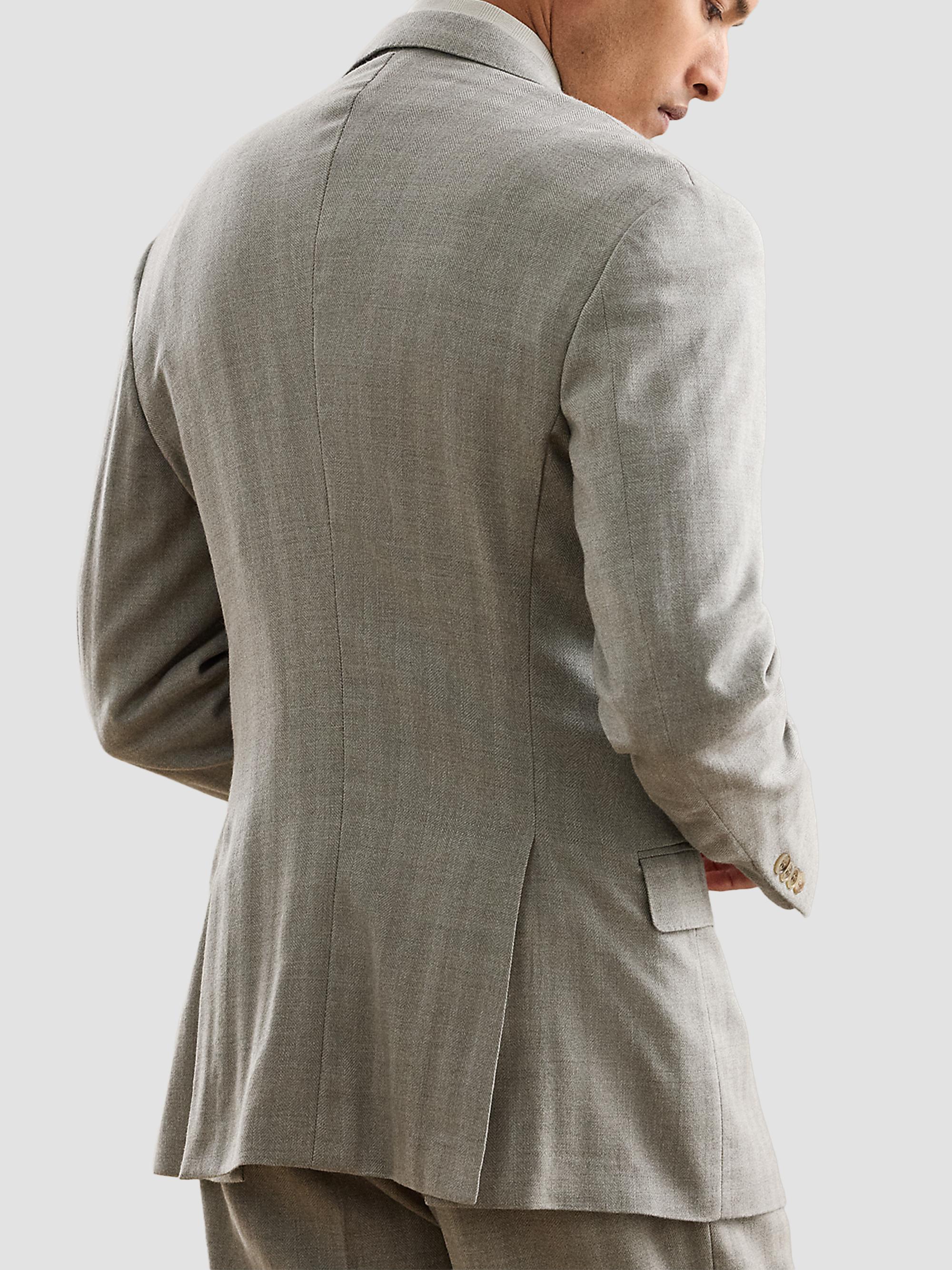 Ralph Lauren Purple Label Herringbone Cashmere-Wool Single