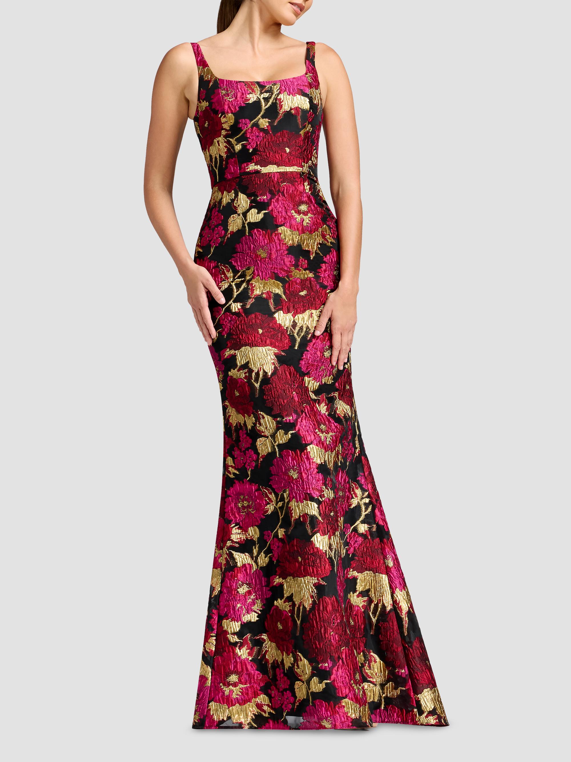 dress the population lorena gown Black Lorena Gown