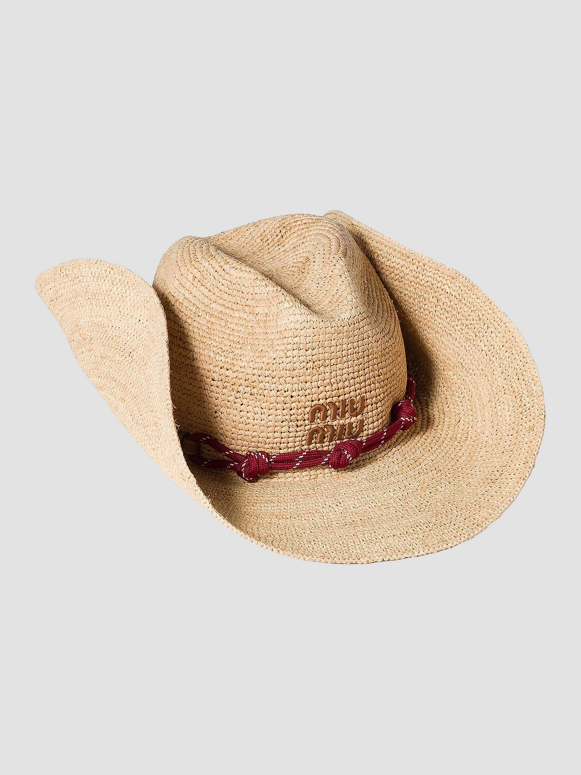 Miu Miu Raffia Hat | Saks Fifth Avenue display picture 3