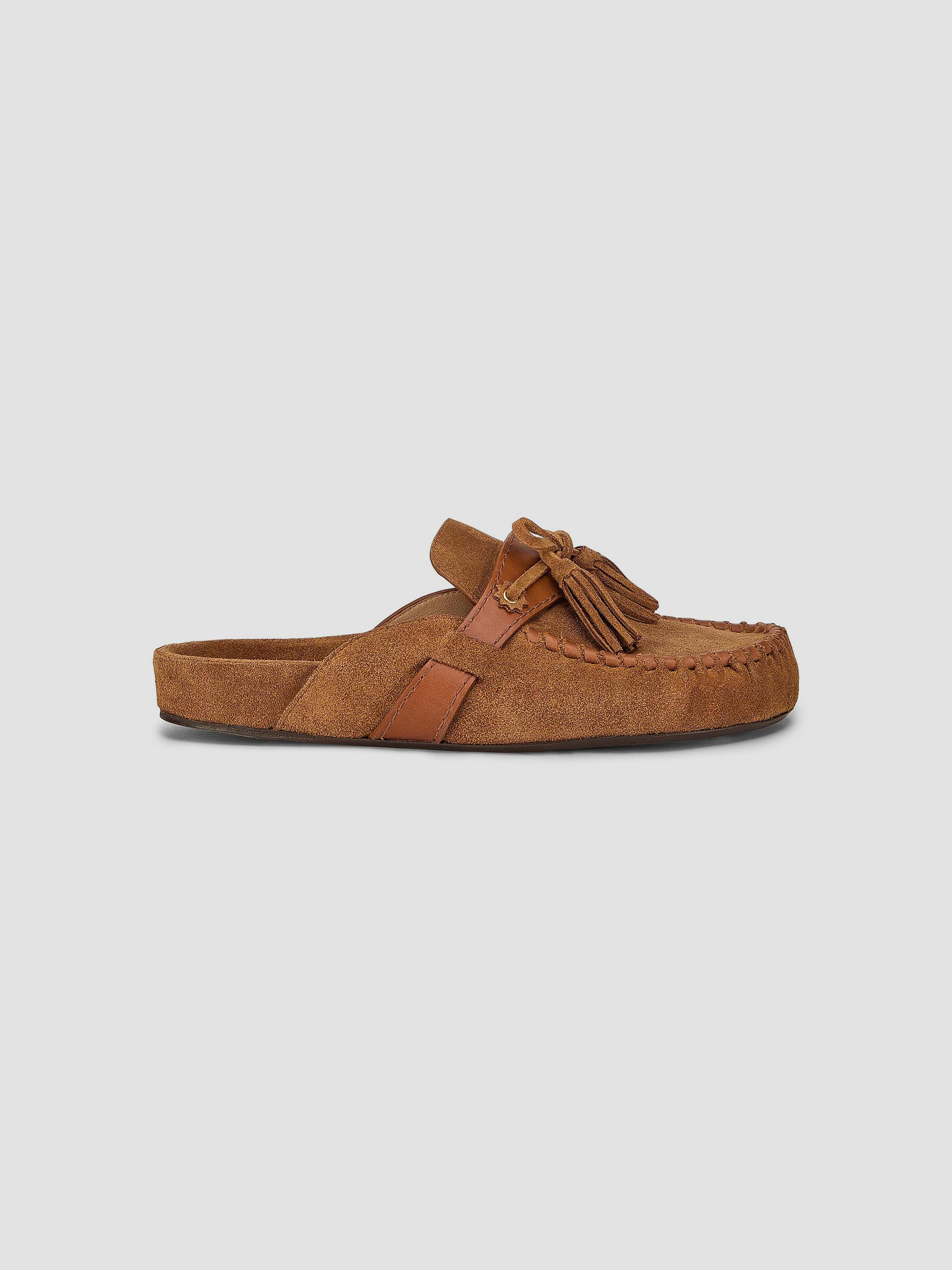 Isabel Marant Women's Malvin Suede Mules - Cognac | Thumbnail 7