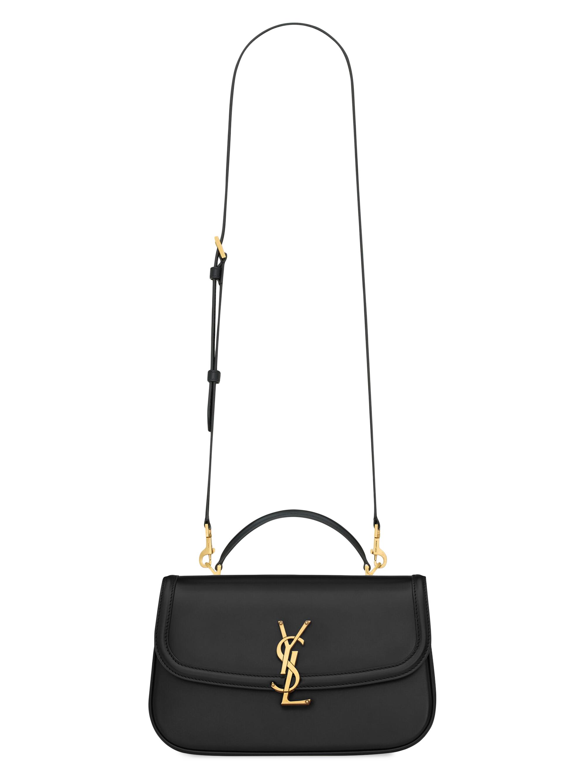 Saint Laurent Women's Solferino  Top Handle Bag in Box - Black | Thumbnail 9