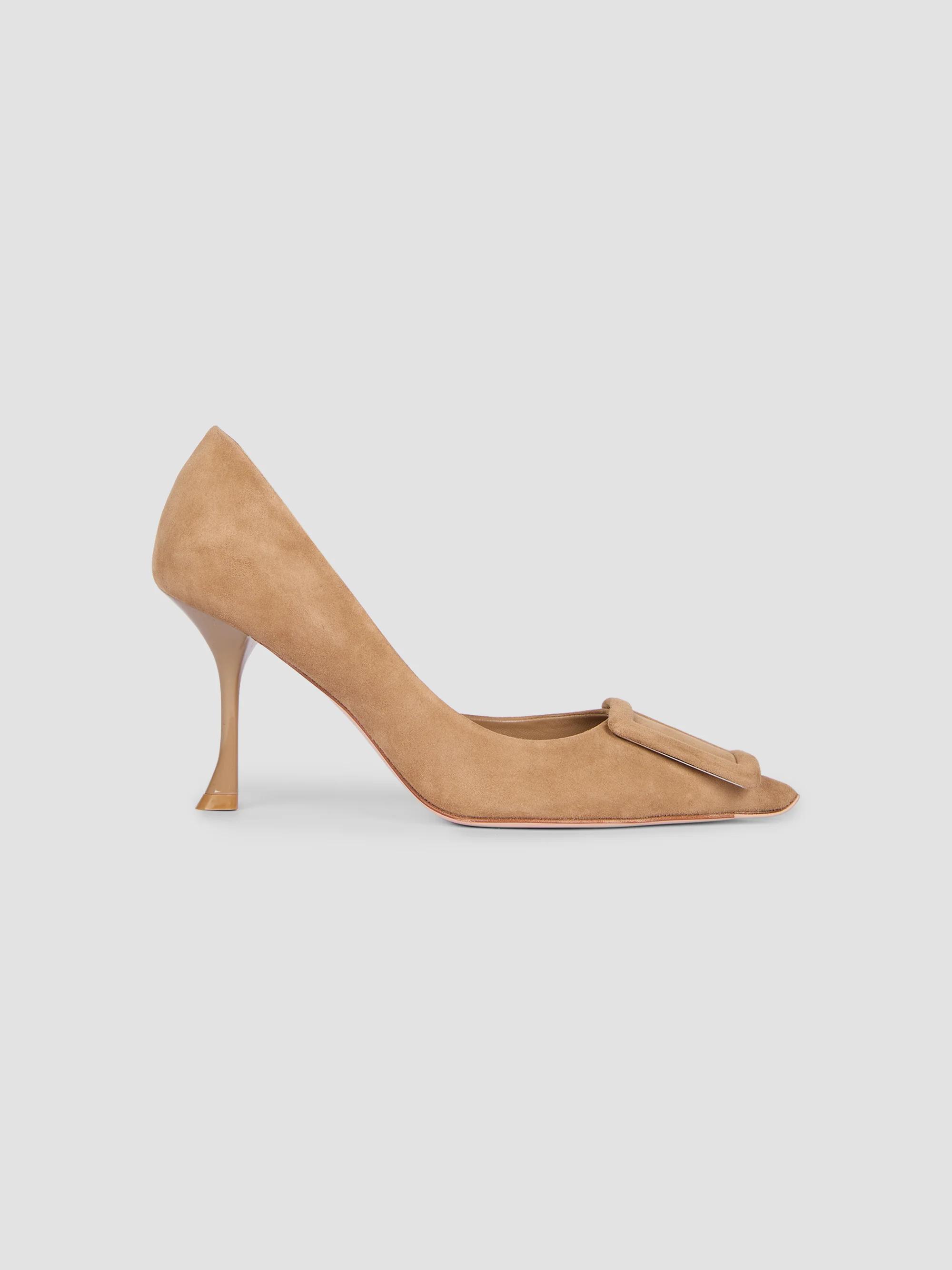 Roger Vivier Patent Leather D'Orsay Ballerina Flats | Saks Fifth