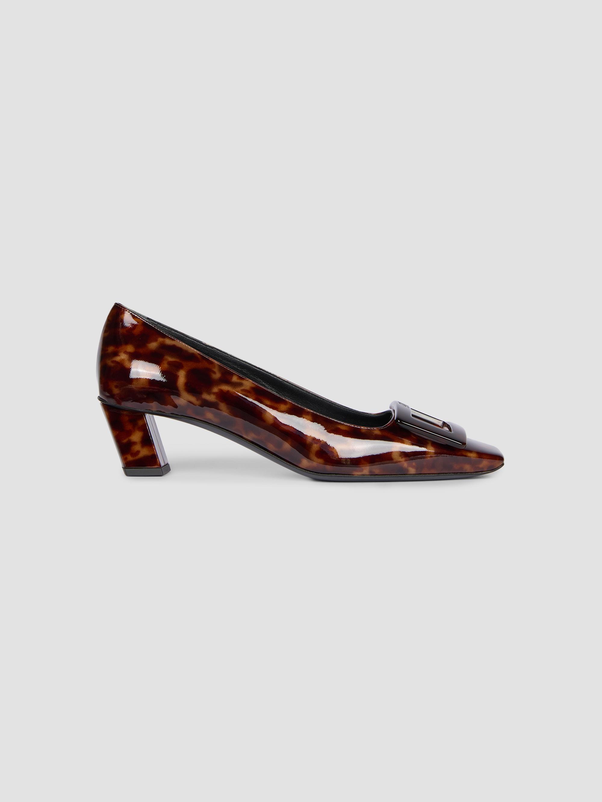 Roger Vivier Belle Vivier Trompette 70MM Patent Leather Pumps