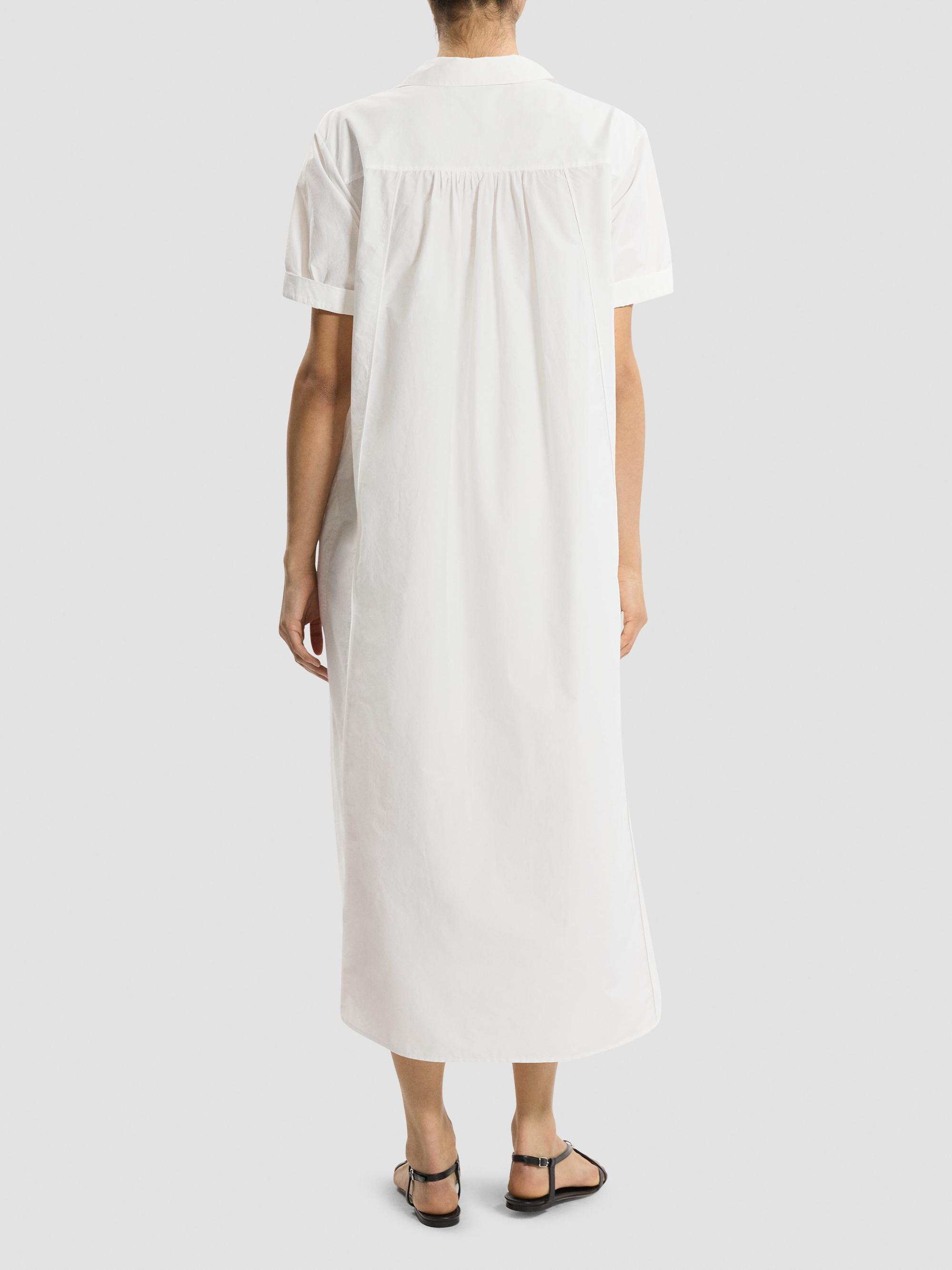 alc blanca cotton maxi dress A.L.C. Blanca Asymmetric Crochet-Trimmed Cotton Maxi Dress - White