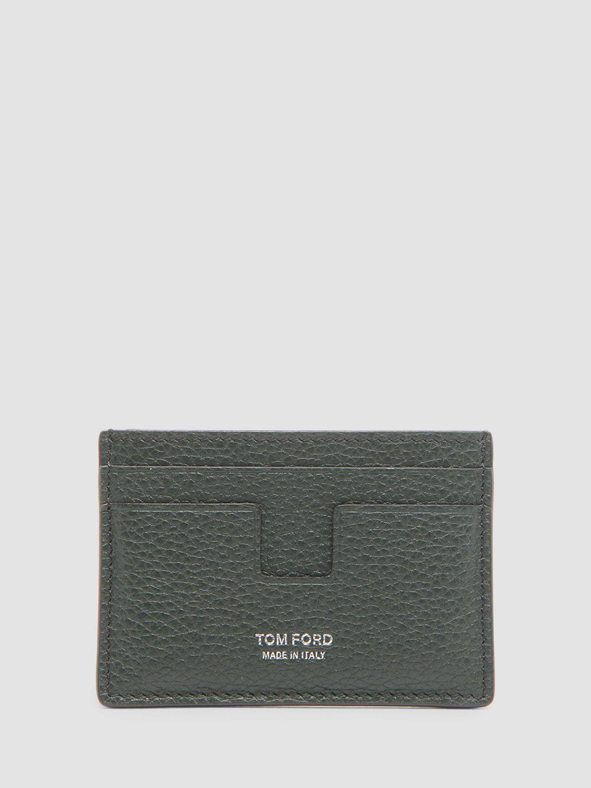 TOM FORD Croc-Embossed Leather Card Holder | Saks Fifth Avenue