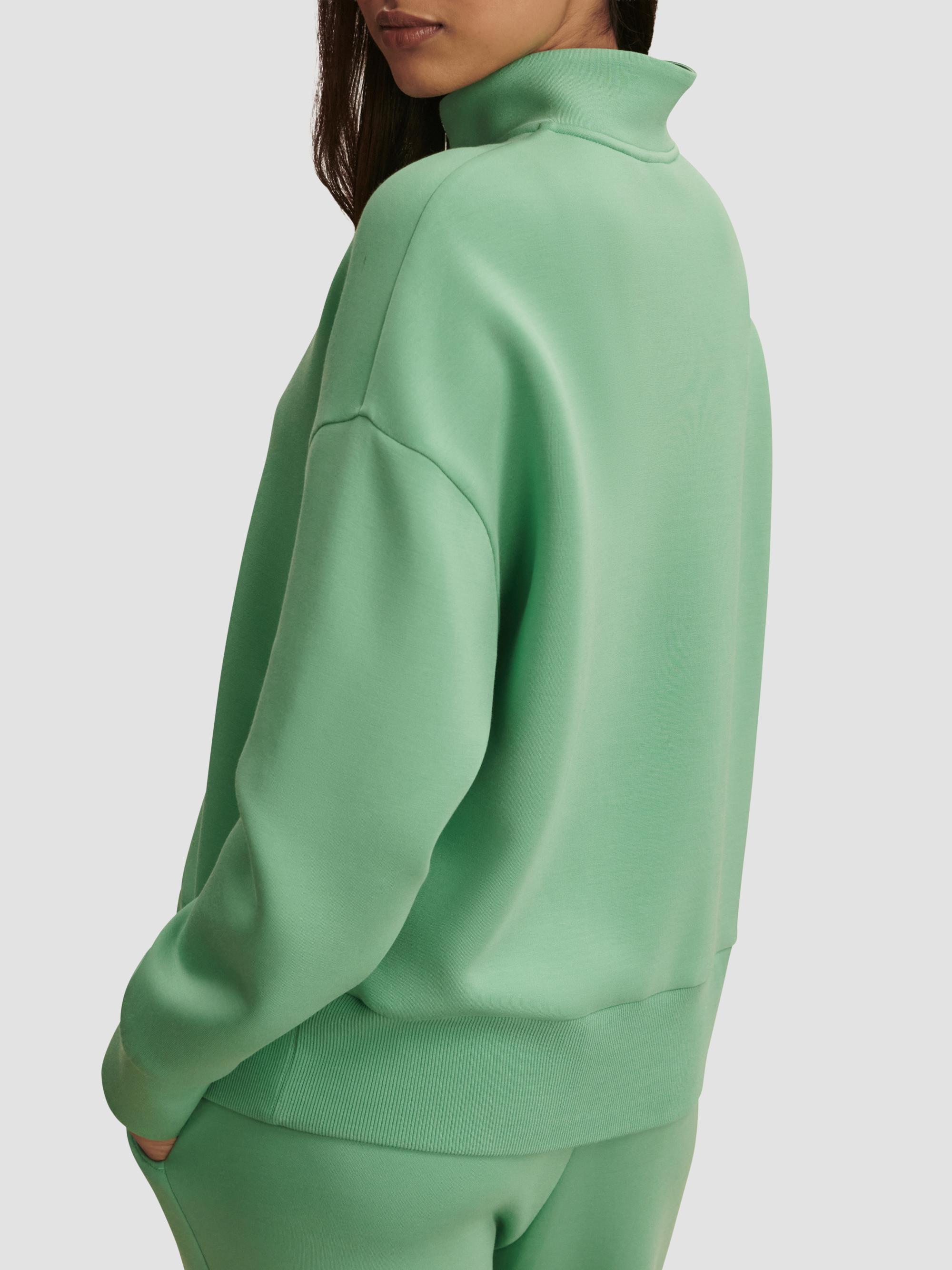 Varley Women's Mavis Half-Zip Sweatshirt - Green Spruce | Thumbnail 4
