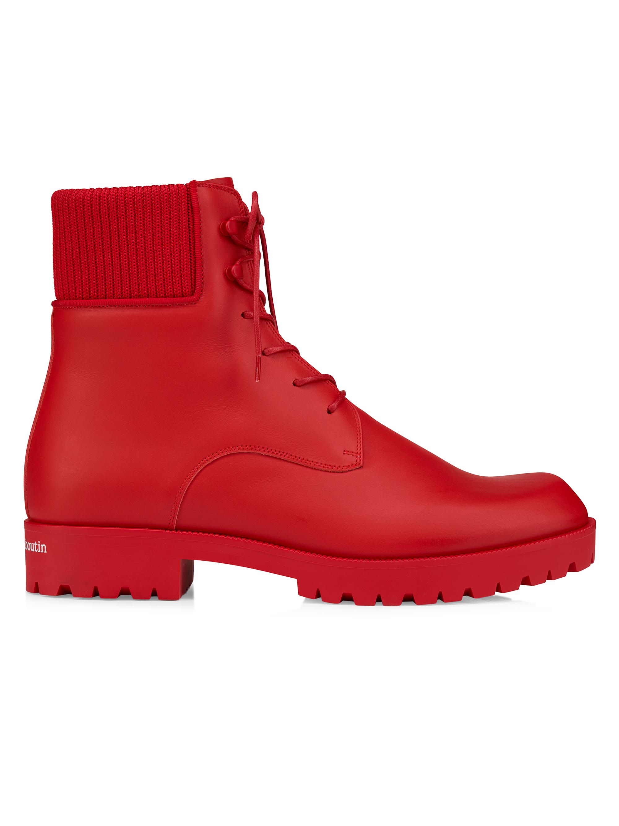 Christian Louboutin Men's Trapman TCT 2 Boots - Loubi
