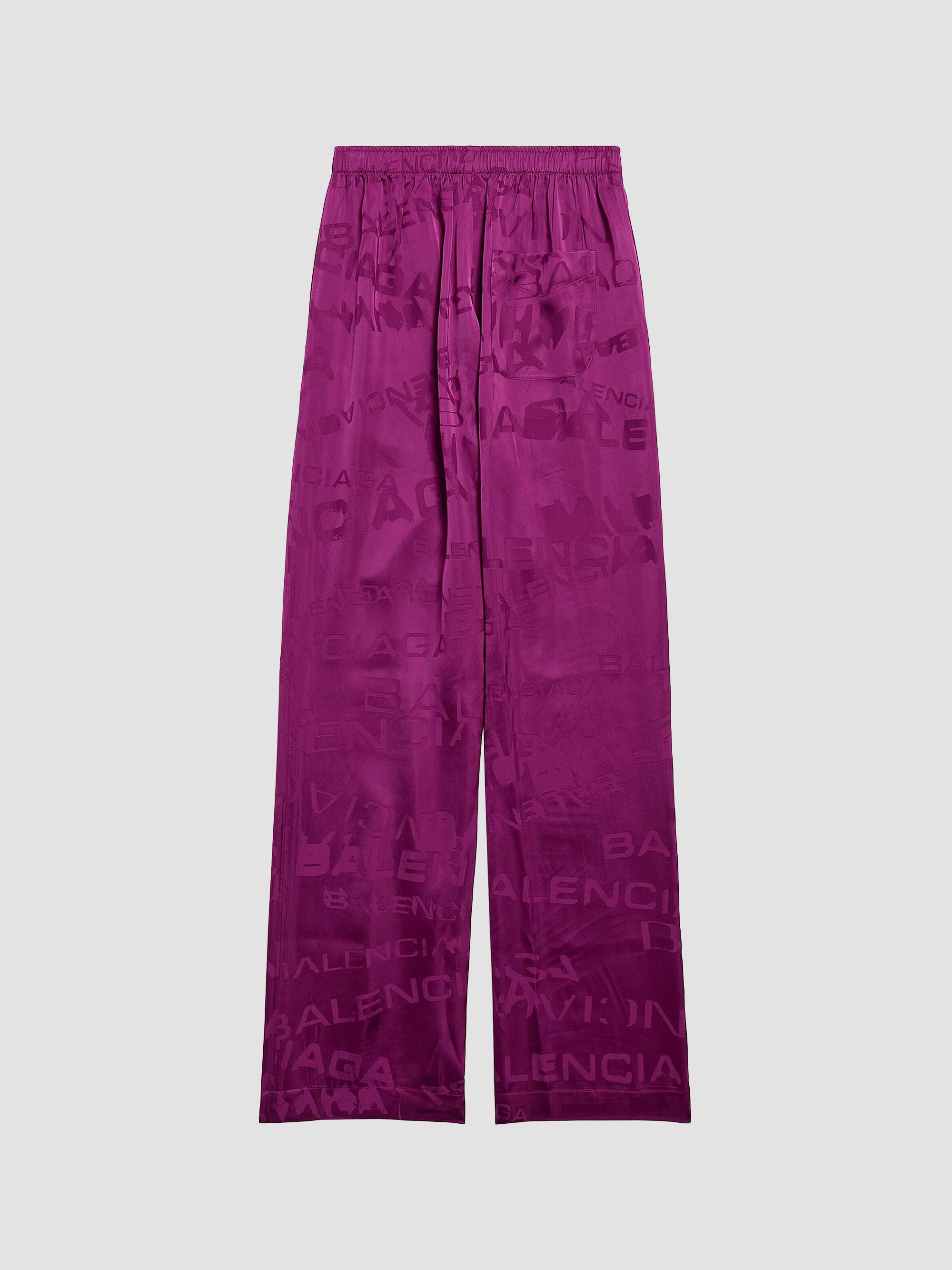 パンツ BALENCIAGA 17AW Utility Slim Leg Pants Balenciaga Pyjama Pants | Saks Fifth Avenue