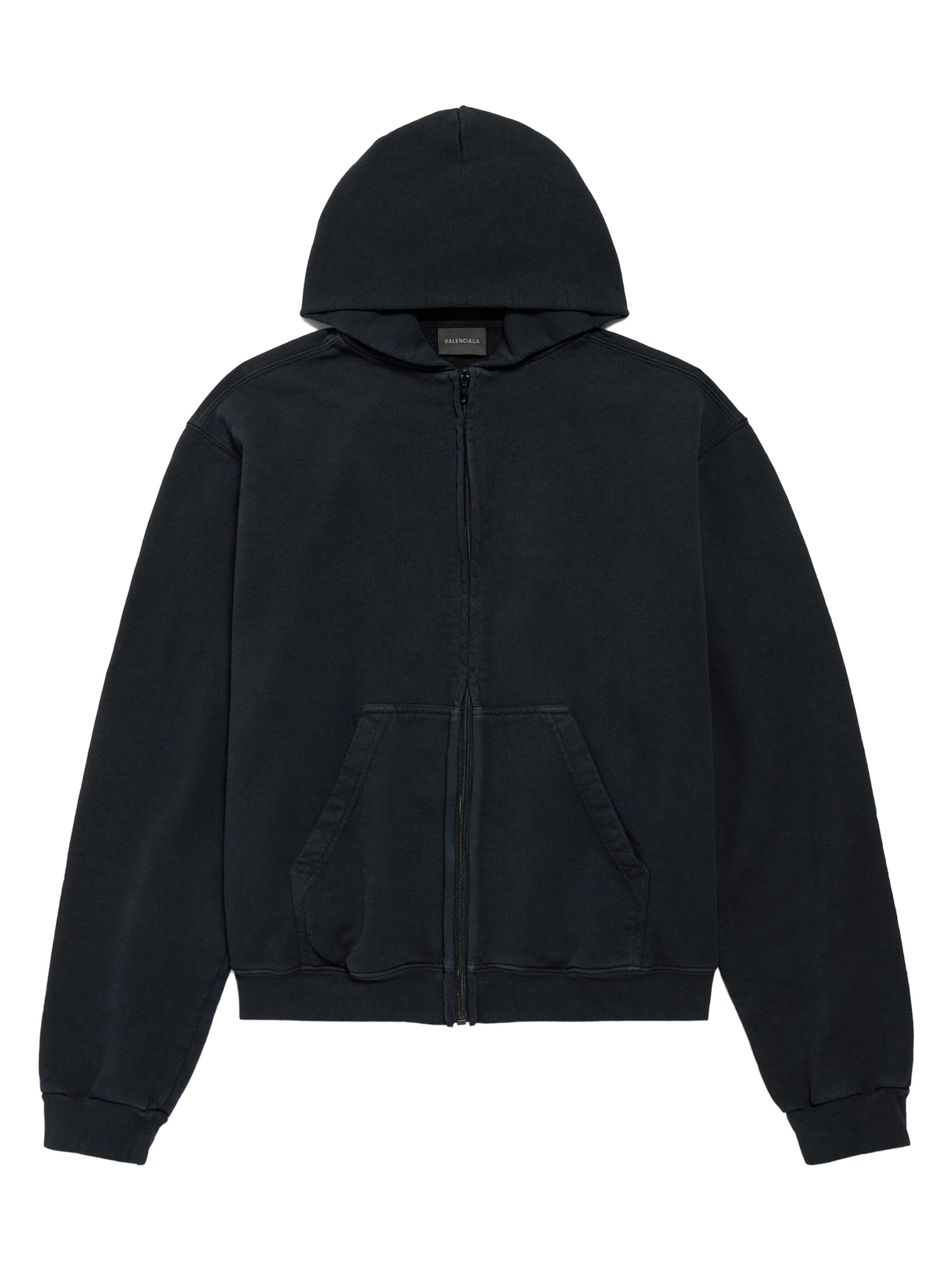 Balenciaga Unity Sports Icon Scarf Zip-Up Oversized Hoodie | Saks