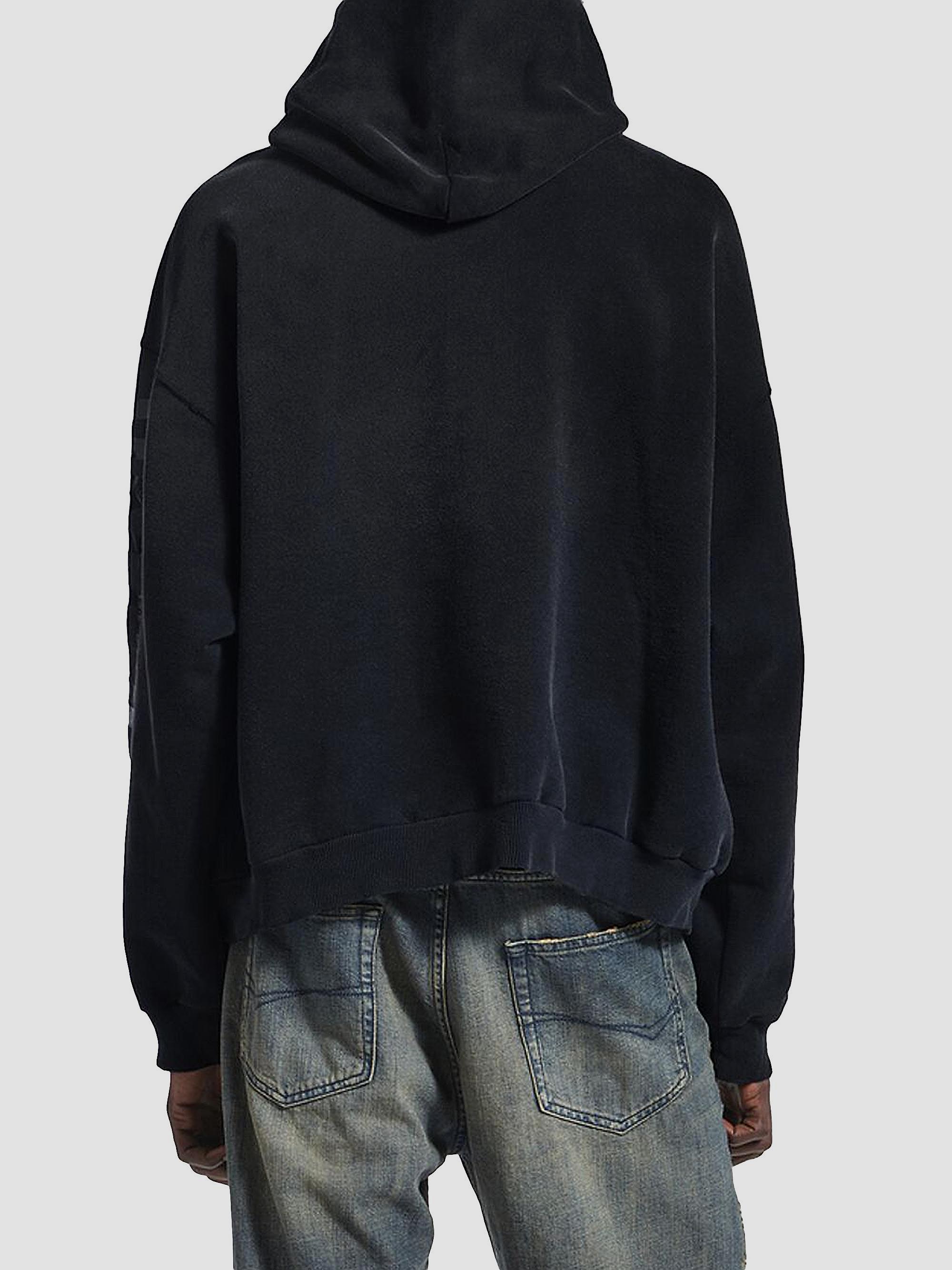 Balenciaga Transparent Tape Ripped Pocket Hoodie | Saks Fifth Avenue