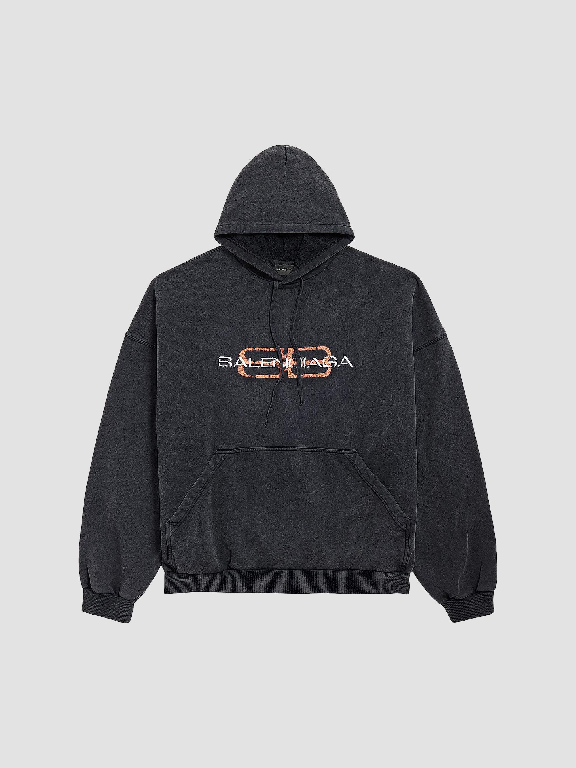 Balenciaga 3B Sports Icon Inside-Out Zip-Up Hoodie | Saks Fifth Avenue