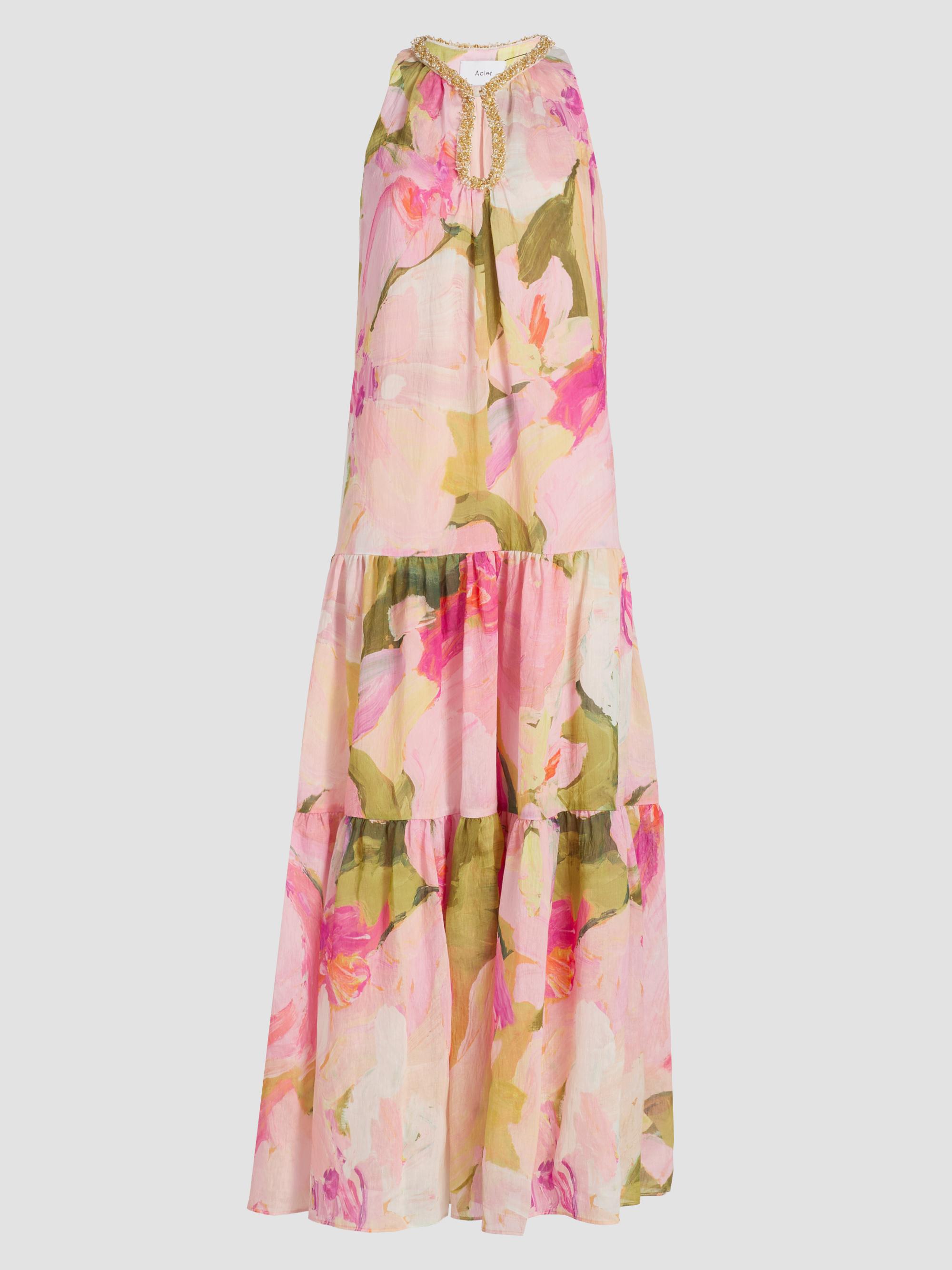 Acler Women's Forever Young Reeman Floral Maxi Dress - Garden Afternoon