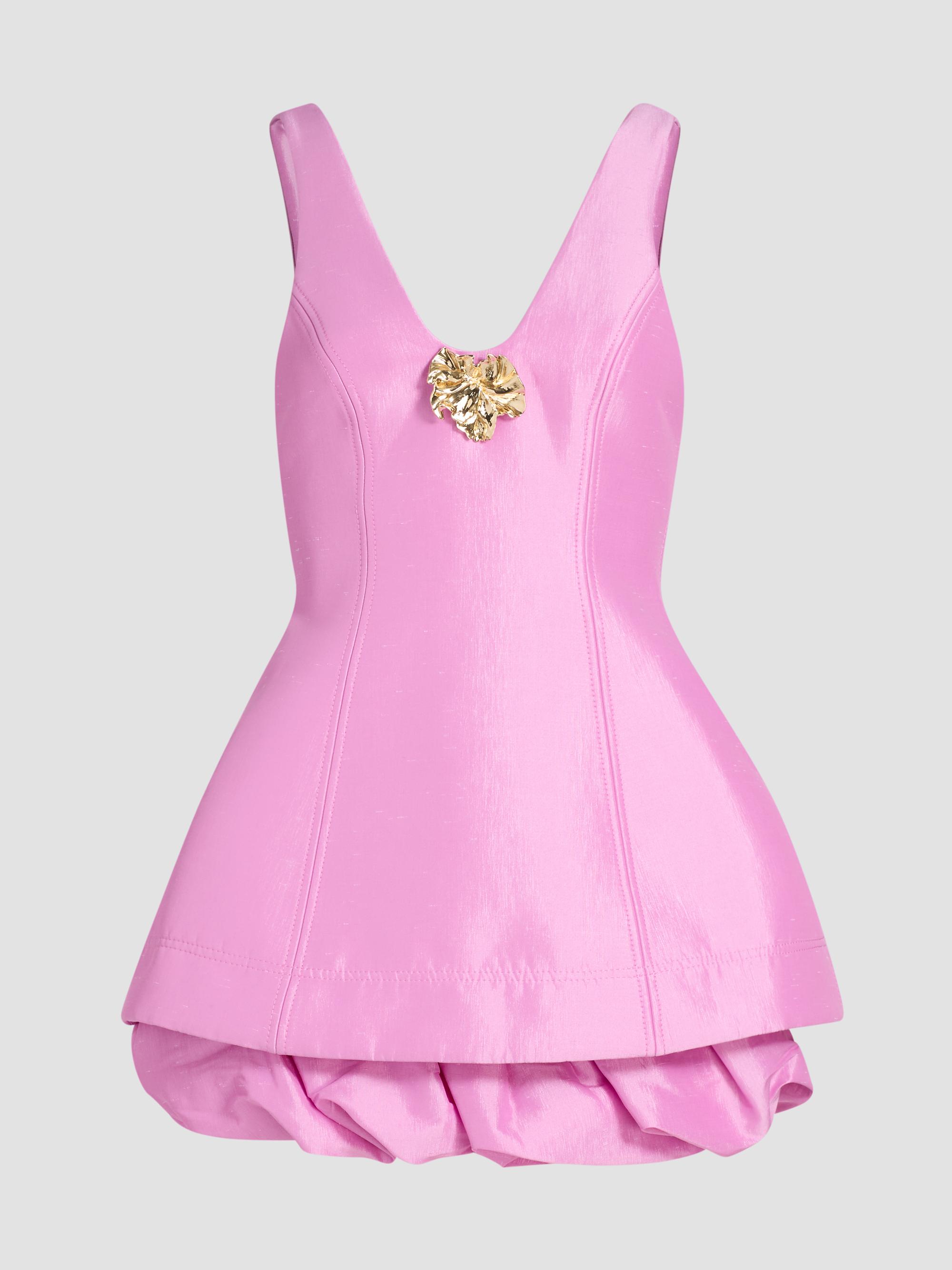 Acler Women's Forever Young Dorval Mini Dress - Zinnia Pink
