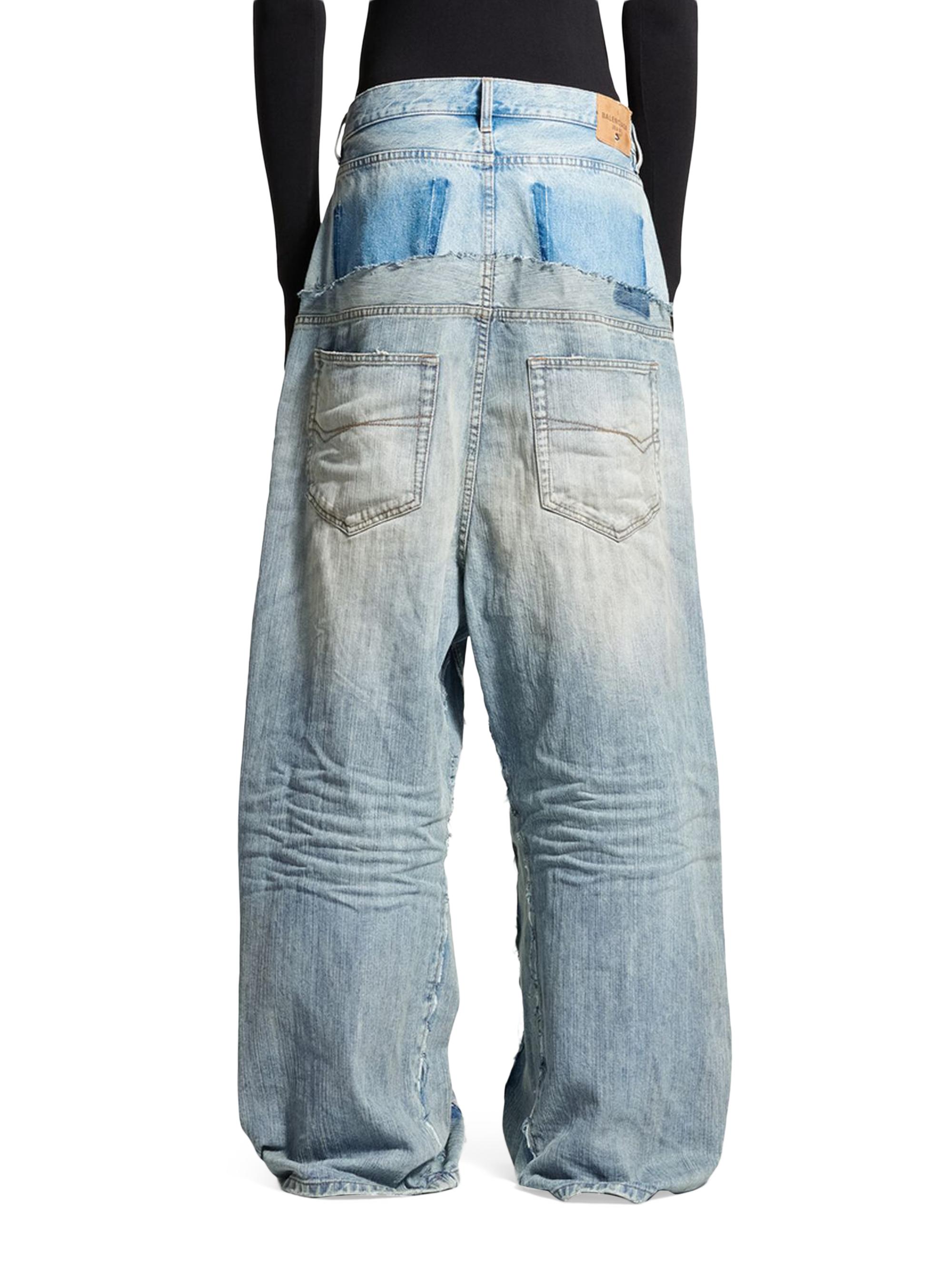 Balenciaga Cut-Up Baggy Jeans | Saks Fifth Avenue