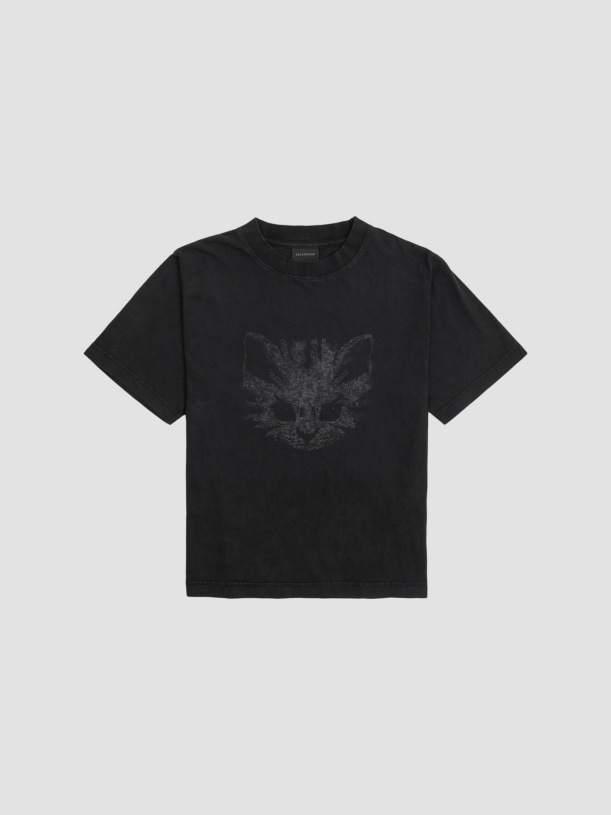 Balenciaga Kittycat Medium Fit T-Shirt | Saks Fifth Avenue
