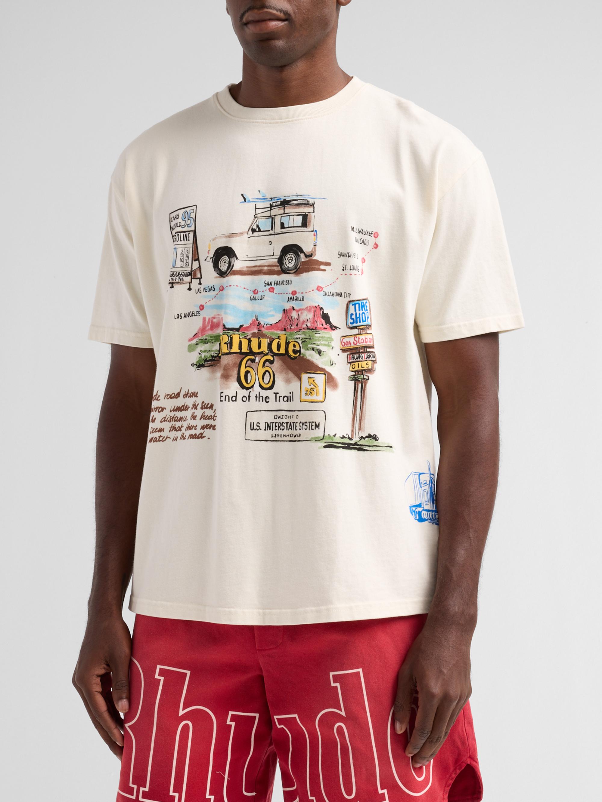 Rhude Highway One T-Shirt | Saks Fifth Avenue
