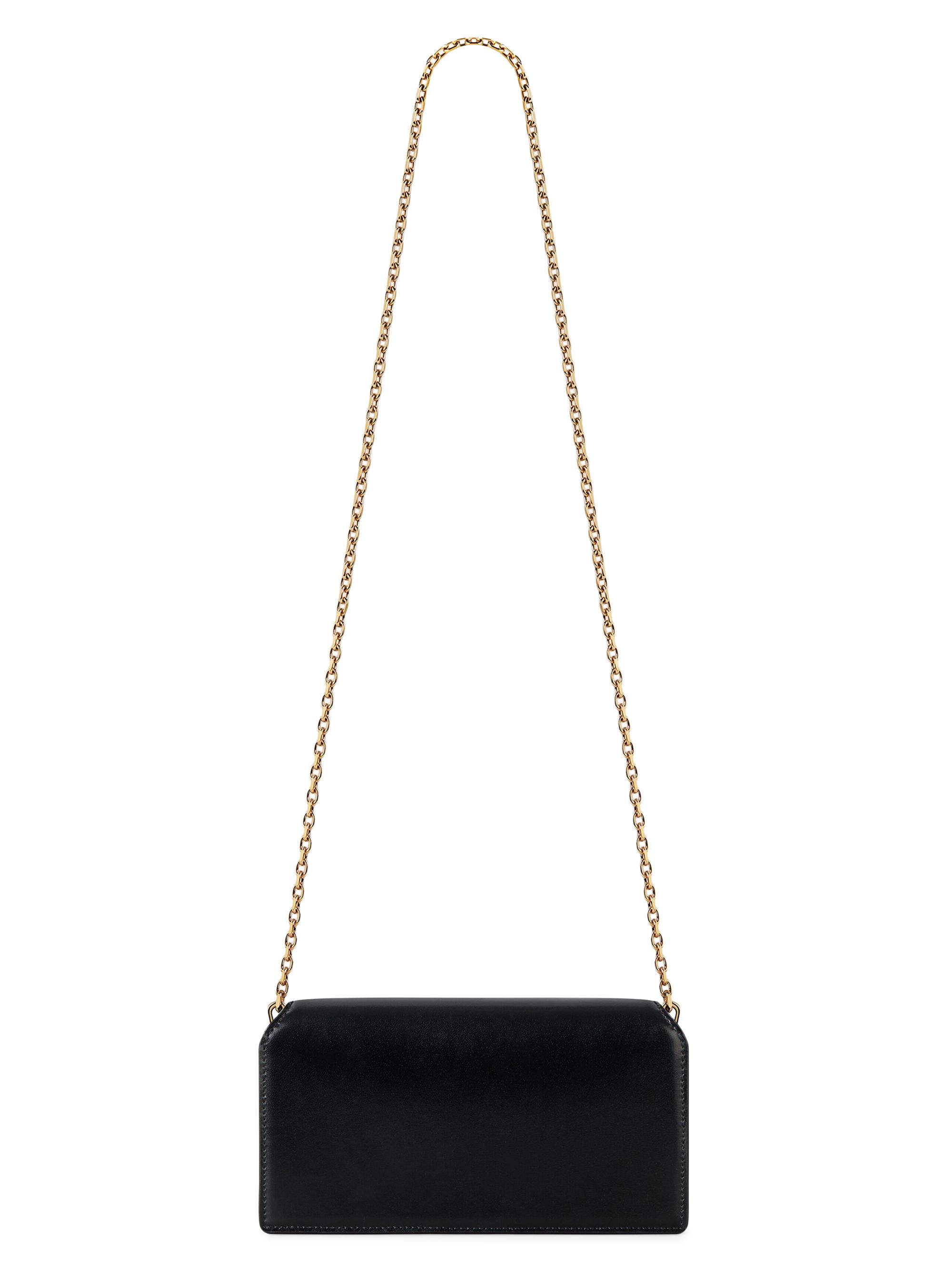 Givenchy Women's Antigona Wallet with Chain in Box Leather - Black | Thumbnail 3