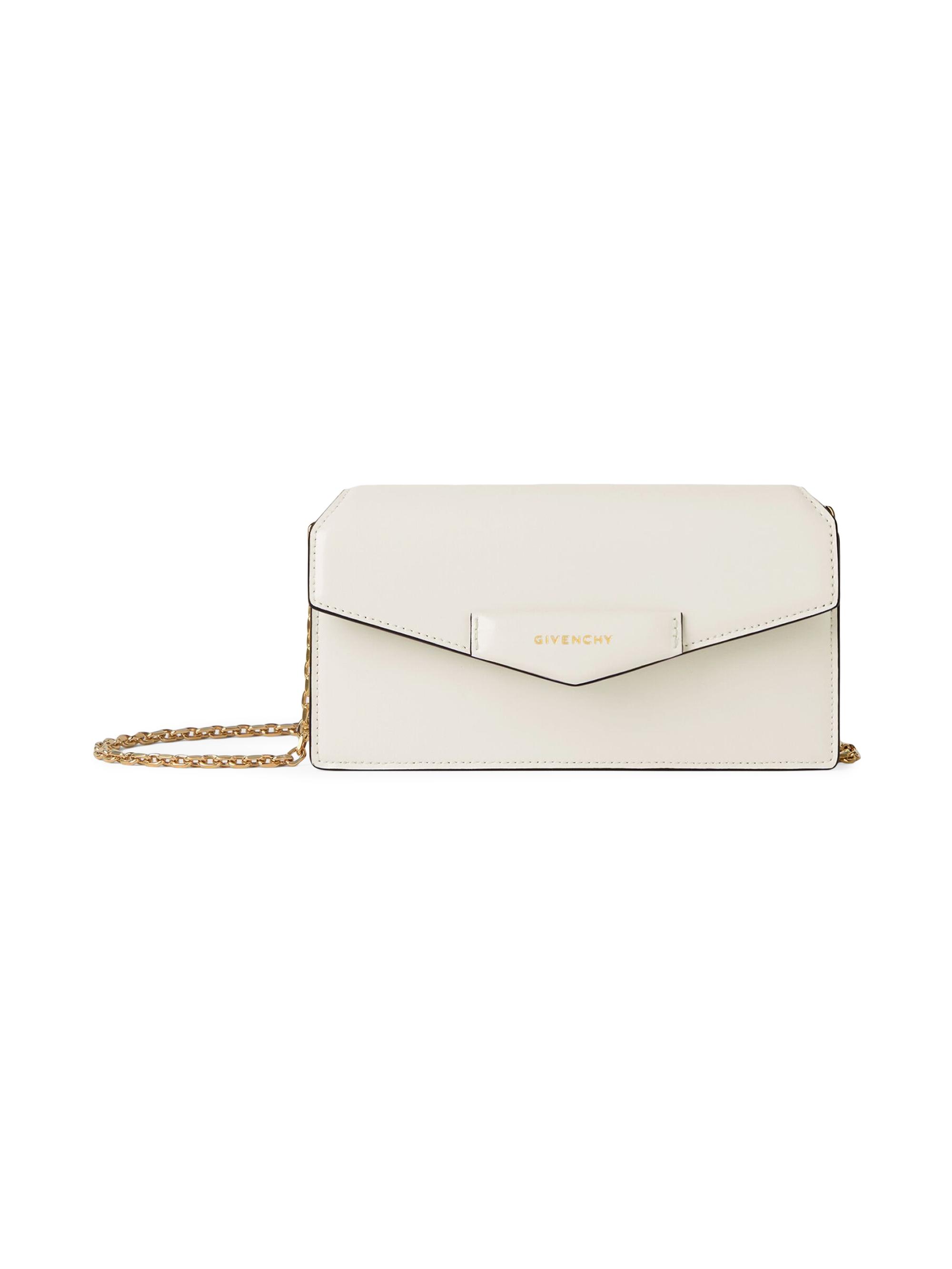 Givenchy Women's Antigona Wallet with Chain in Box Leather - | Thumbnail 5