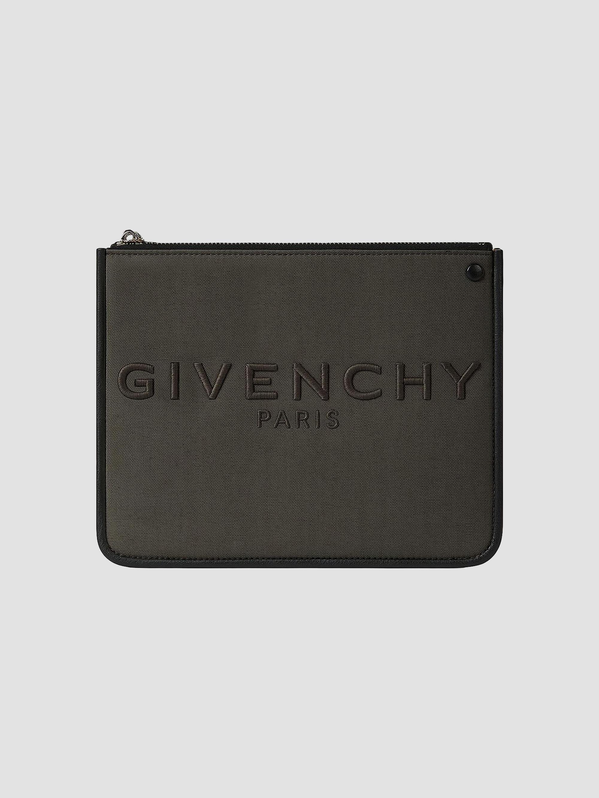 Givenchy Men's Cargo Pouch in Canvas - Taupe | Thumbnail 4