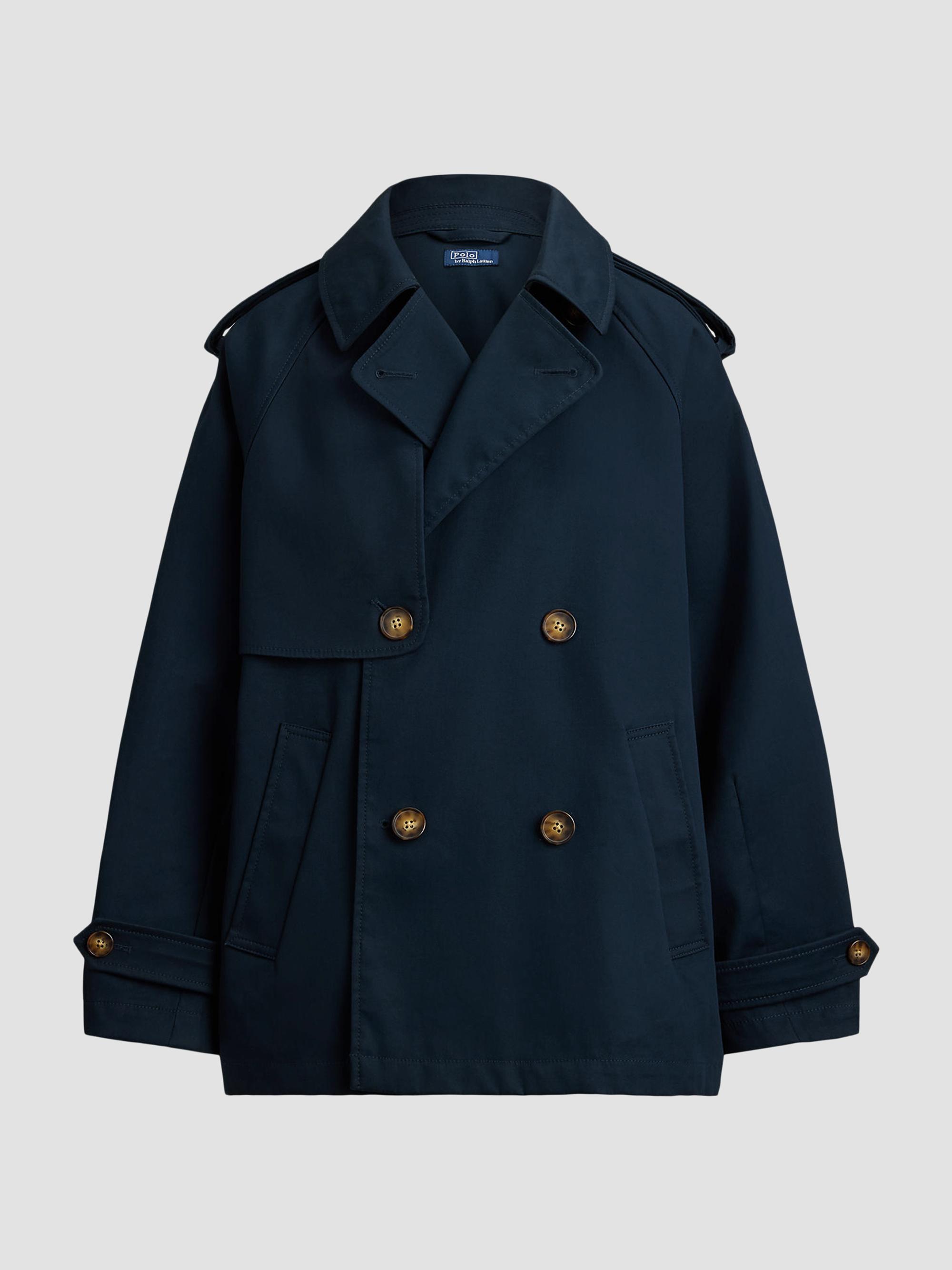 Polo Ralph Lauren Cotton-Twill Balloon Trench Coat | Saks Fifth Avenue