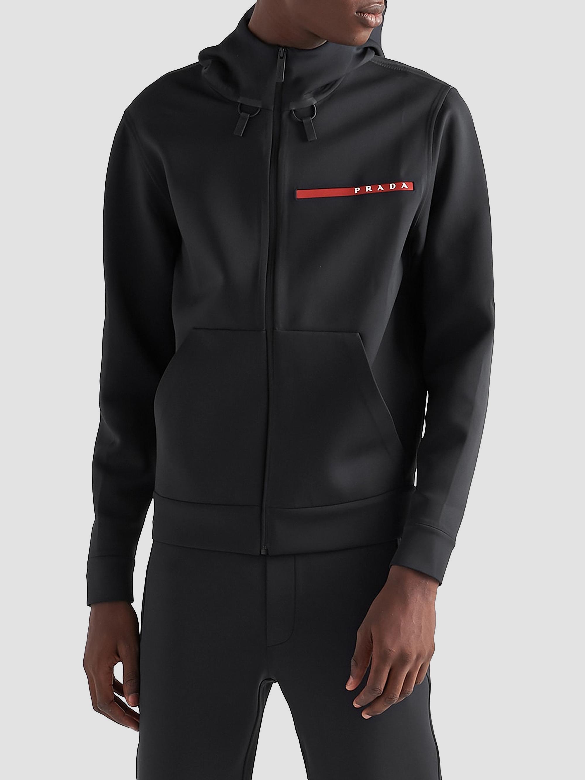 Prada Technical Fabric Hoodie | Saks Fifth Avenue