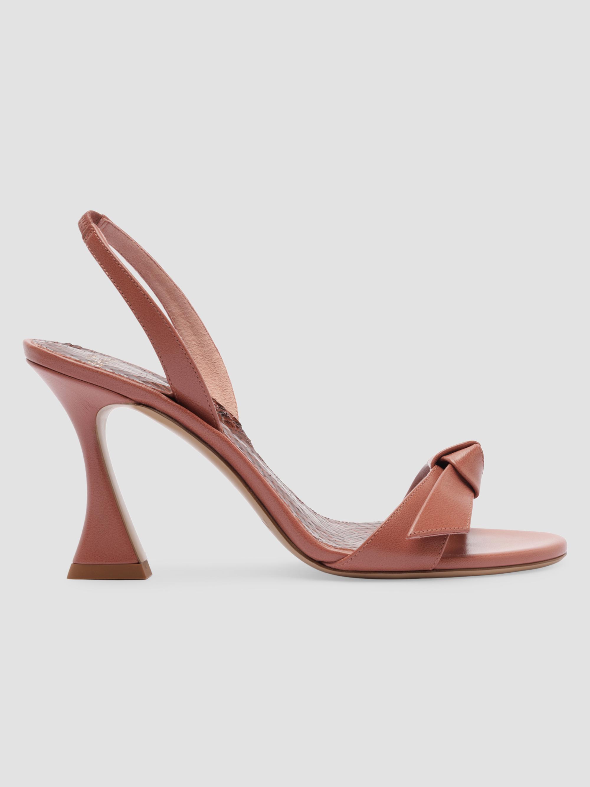 Alexandre Birman Women's Clarita 85MM Leather Slingback Sandals - Clay