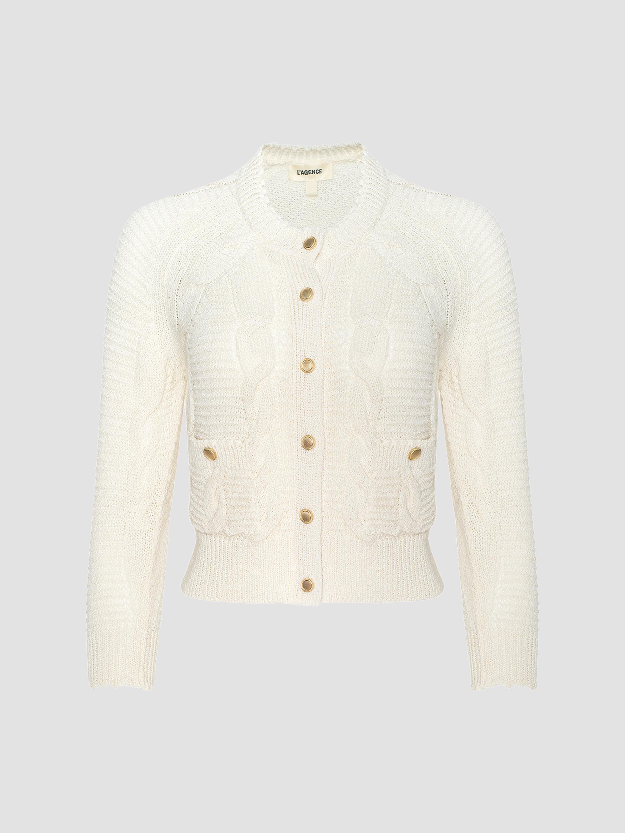 Theory Jersey Edge Sheer Cardigan | Saks Fifth Avenue