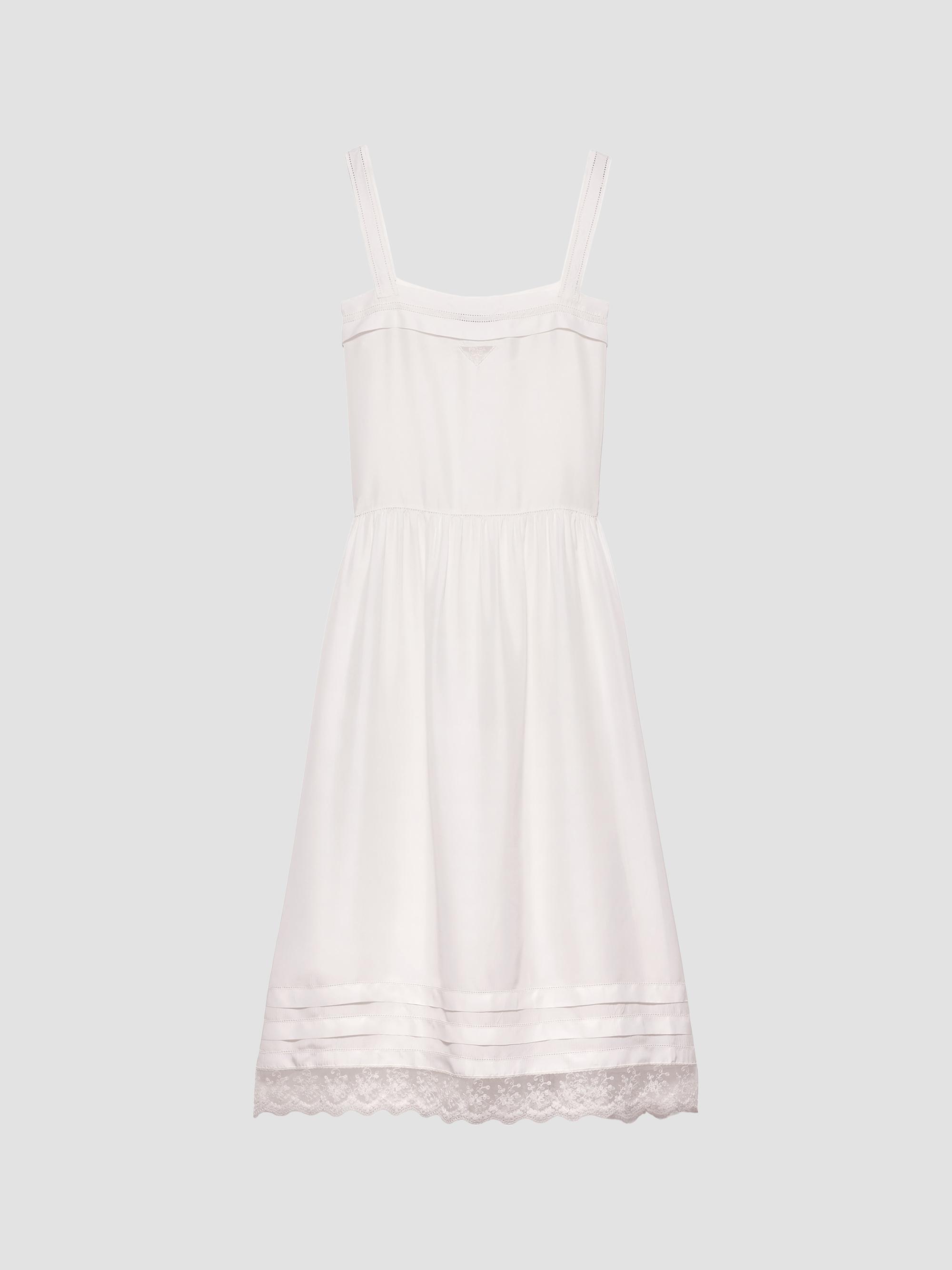 prada embroidered tulle dress PRADA FW 1999 GEM EMBELLISHED TULLE RUNWAY DRESS – Anteactus main image 1