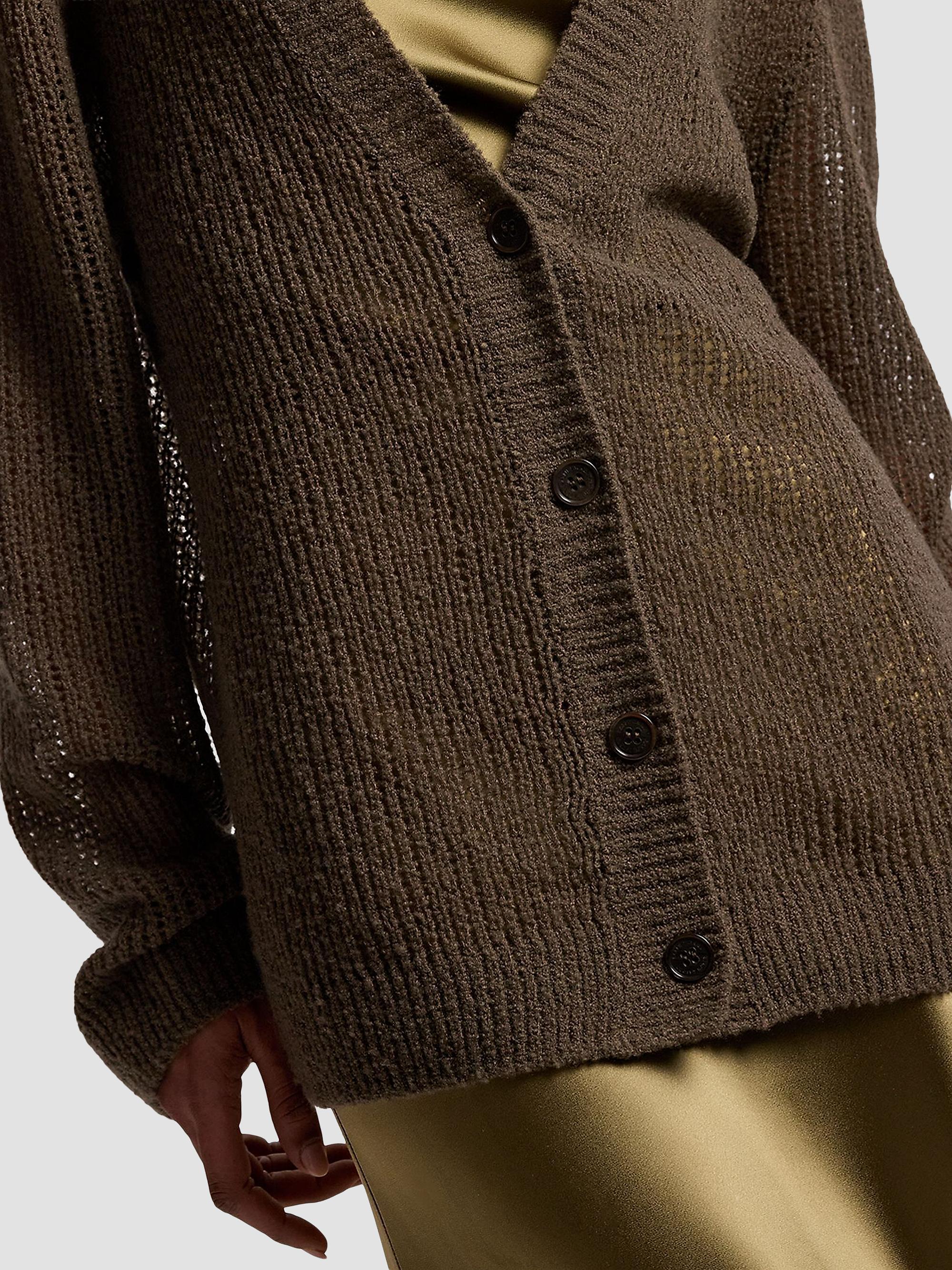 Ralph Lauren Collection Women's Bouclé Cashmere-Blend Cardigan - Portobello | Thumbnail 5