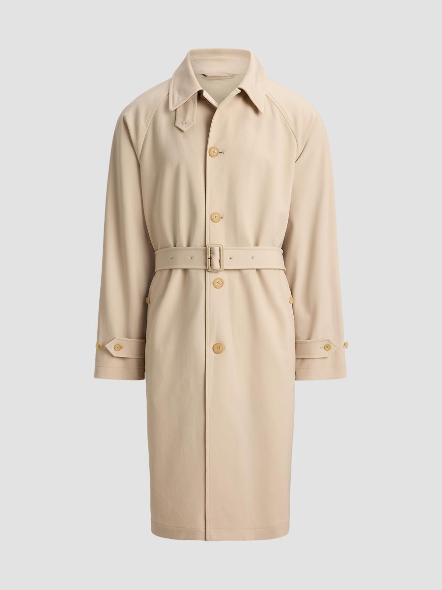 Ralph Lauren Purple Label Hand-Tailored Wool-Blend Balmacaan Coat