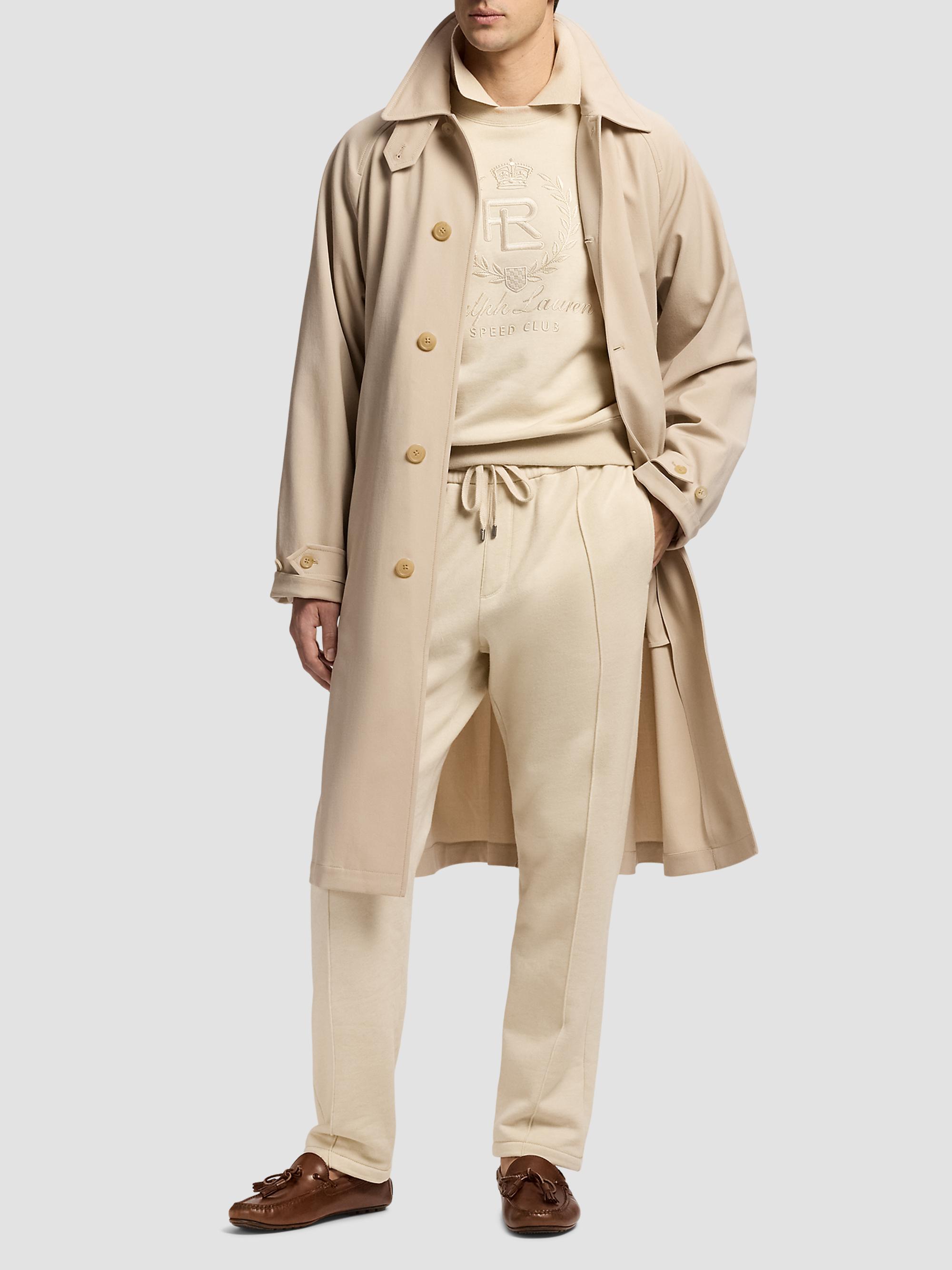 Ralph Lauren Purple Label Hand-Tailored Wool-Blend Balmacaan Coat