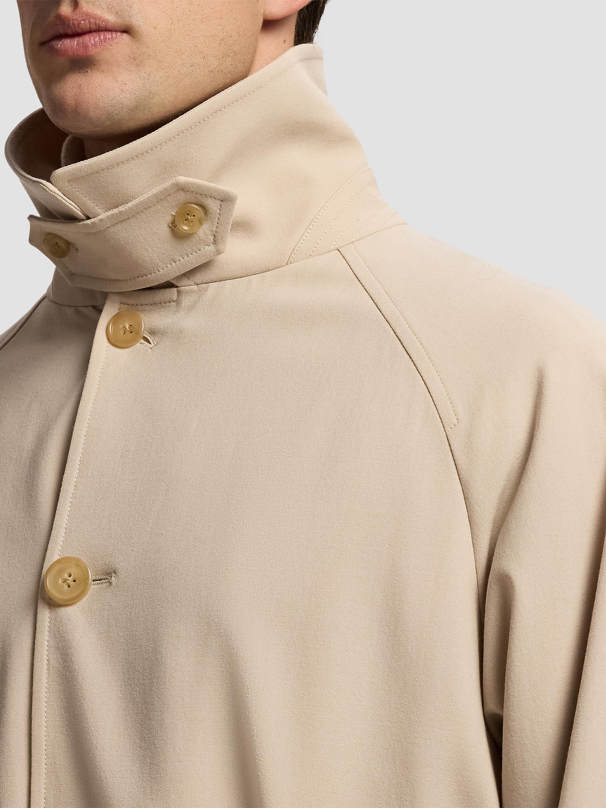 Ralph Lauren Purple Label Hand-Tailored Wool-Blend Balmacaan Coat