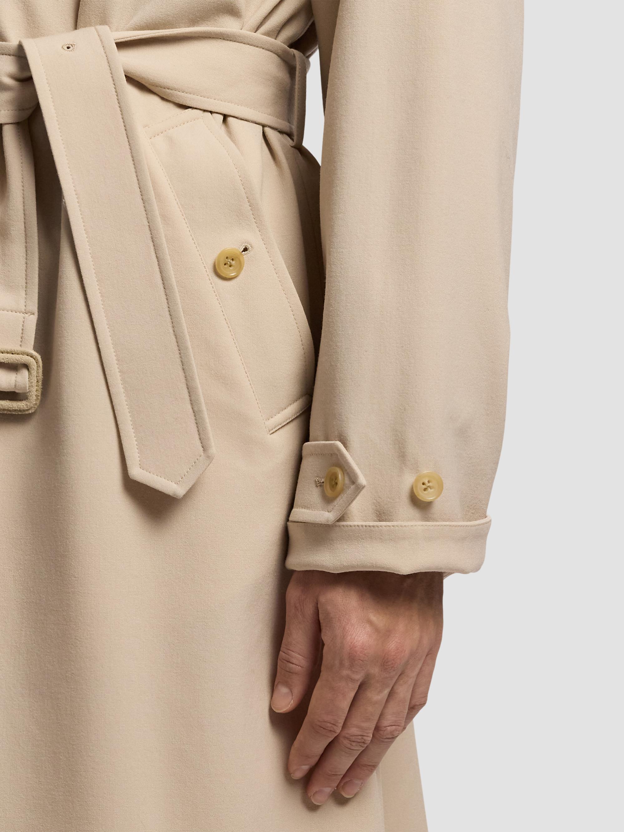 Ralph Lauren Purple Label Hand-Tailored Wool-Blend Balmacaan Coat