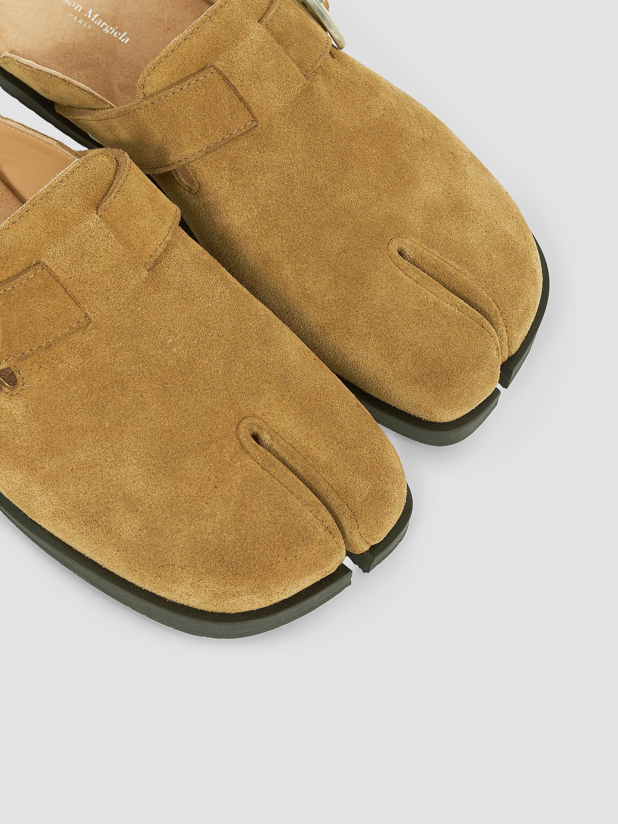 Maison Margiela Tabi Suede Mules | Saks Fifth Avenue