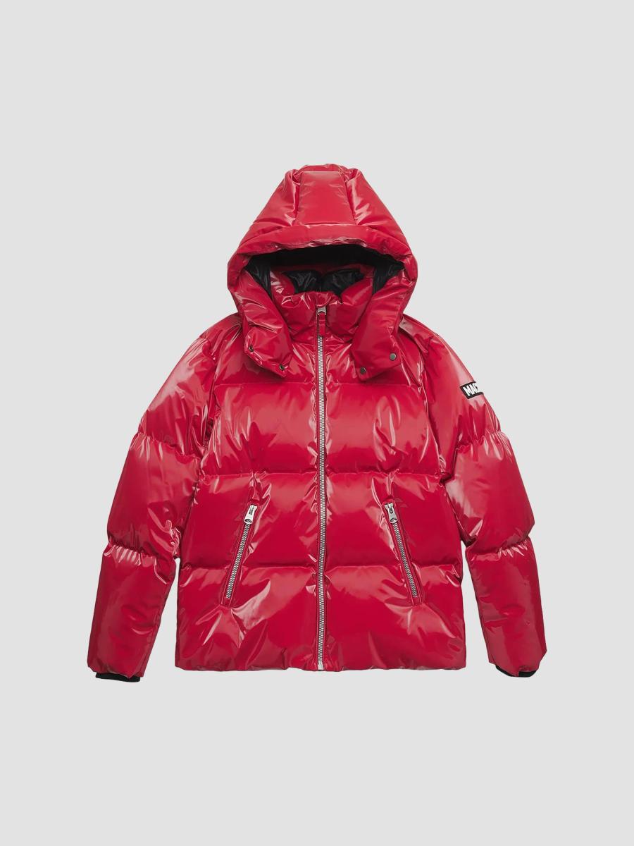 Mackage Unisex Little Kid's & Kid's Jesse Down Parka In Dark Red