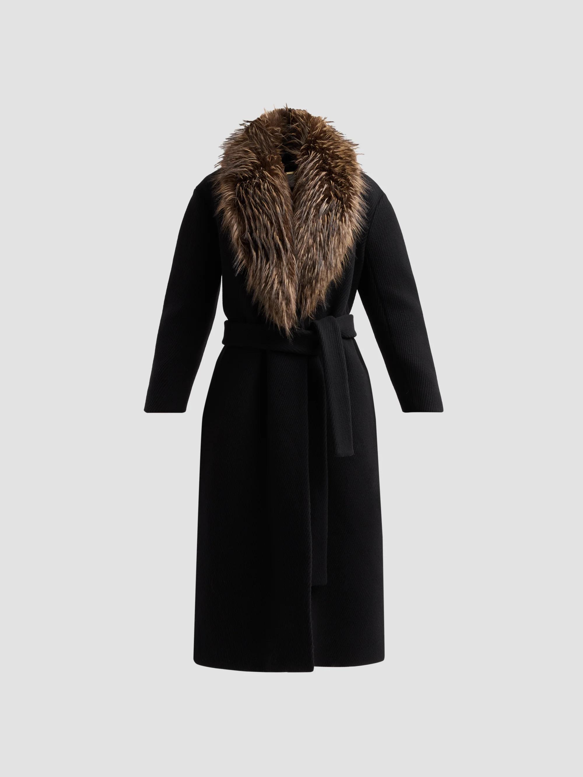 Michael Kors Collection Glen Plaid Wool-Blend Chesterfield Coat