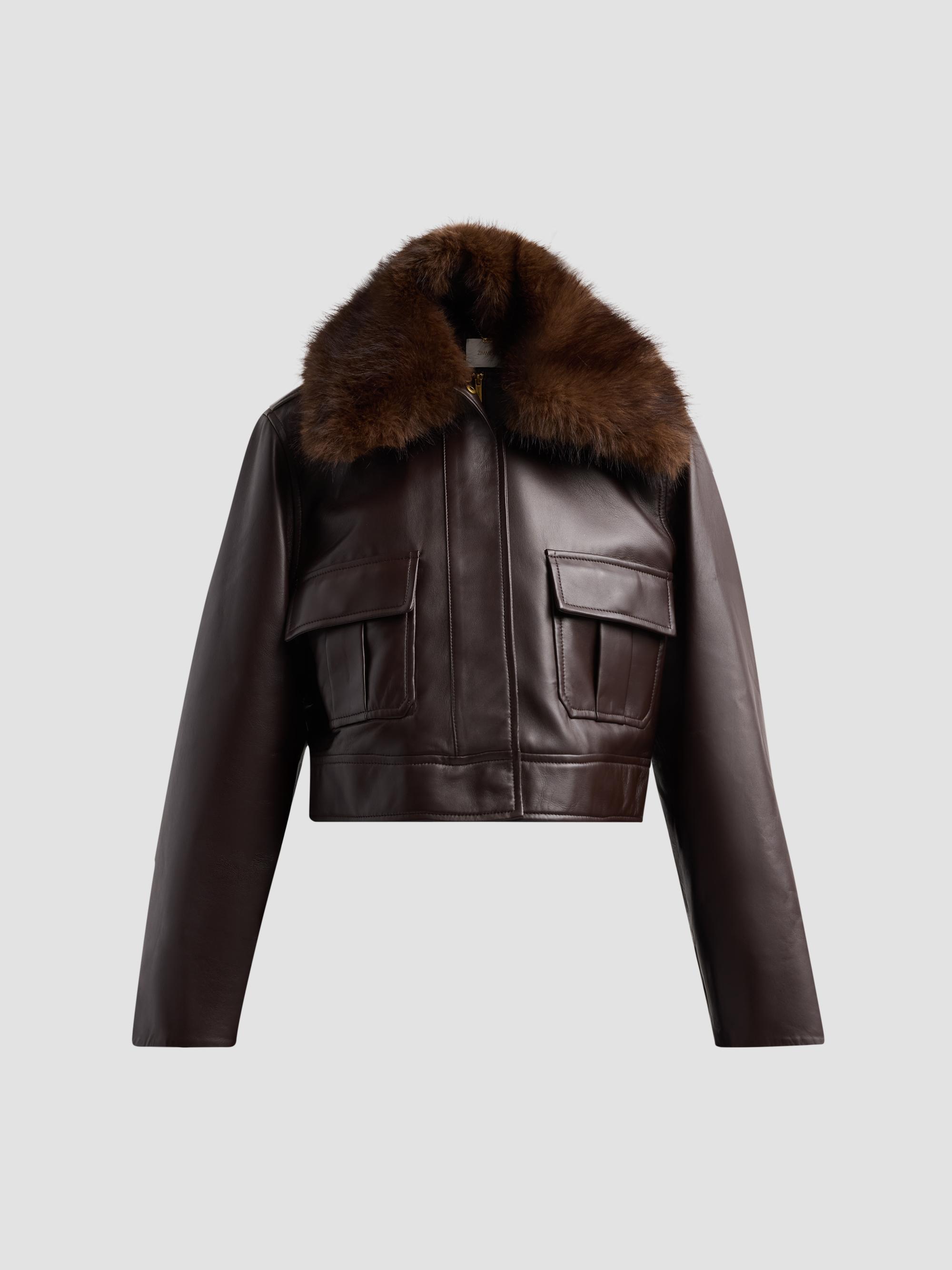 Zimmermann Valiant Leather Jacket | Saks Fifth Avenue