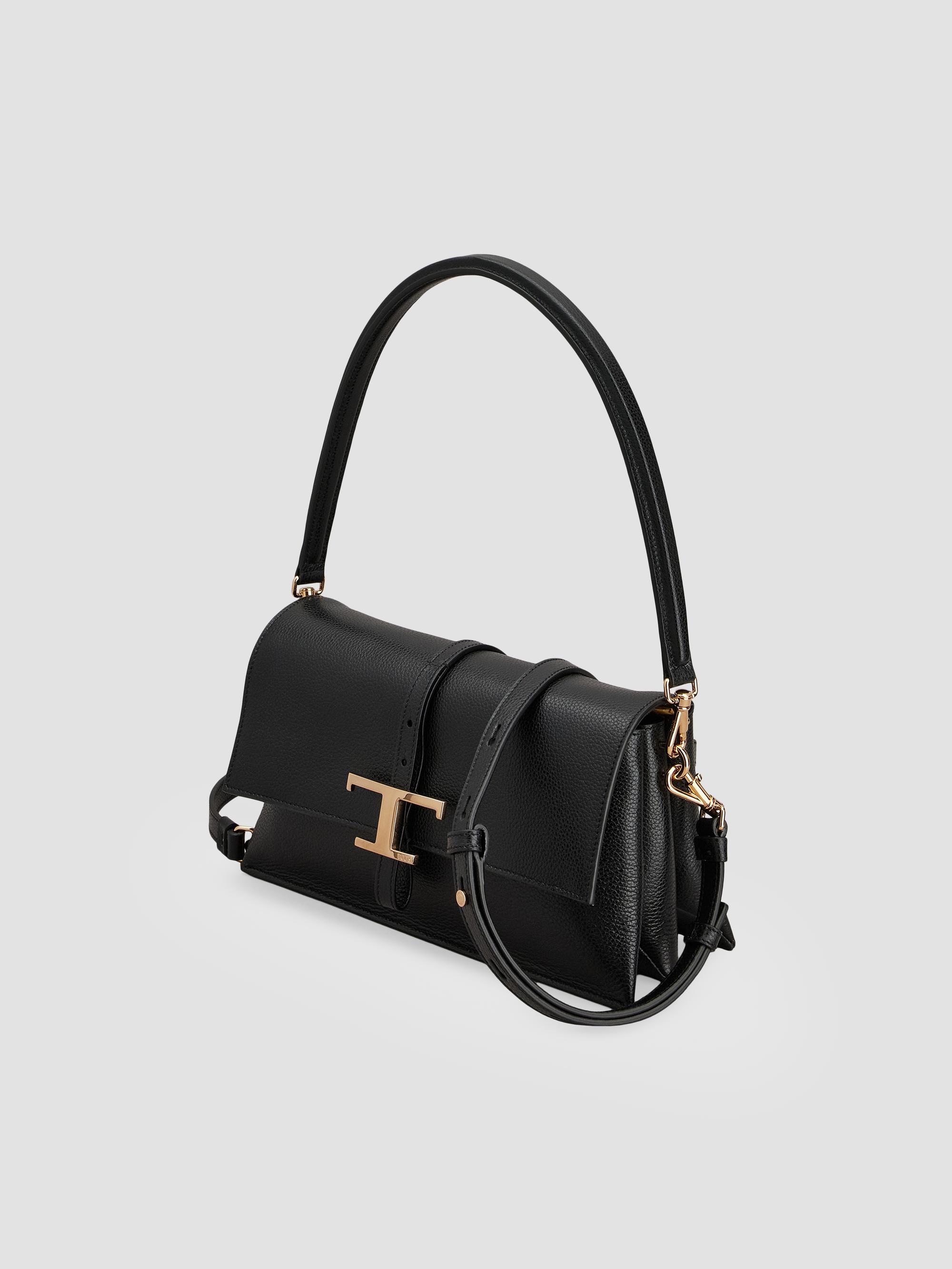 Tod's T Timeless Mini Leather Shoulder Bag | Saks Fifth Avenue