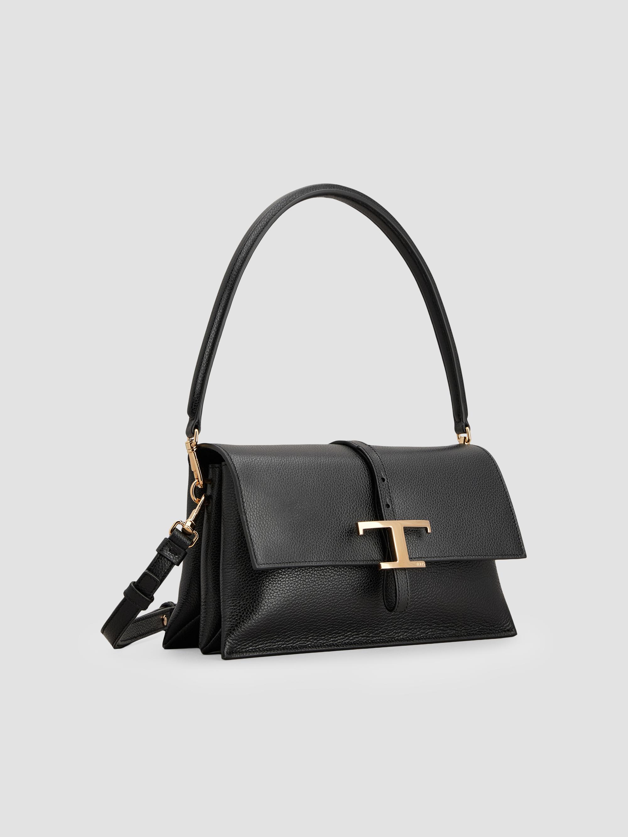 Tod's T Timeless Mini Leather Shoulder Bag | Saks Fifth Avenue