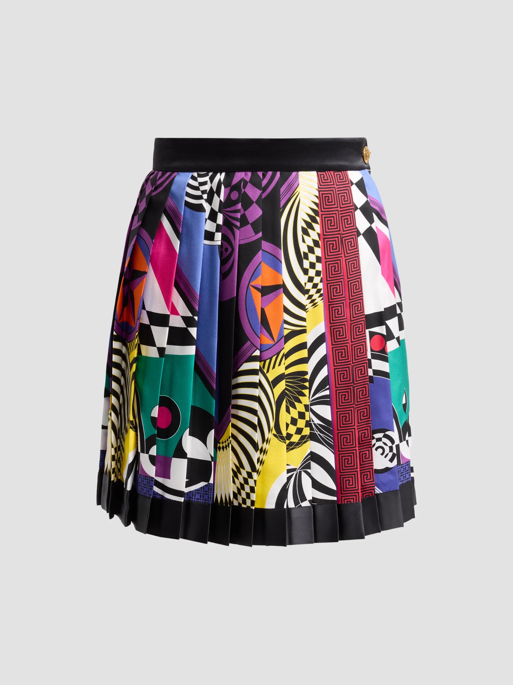 スカート MIU MIU Quilting Skirt 38 Miu Miu Patchwork Poplin Skirt | Saks Fifth Avenue