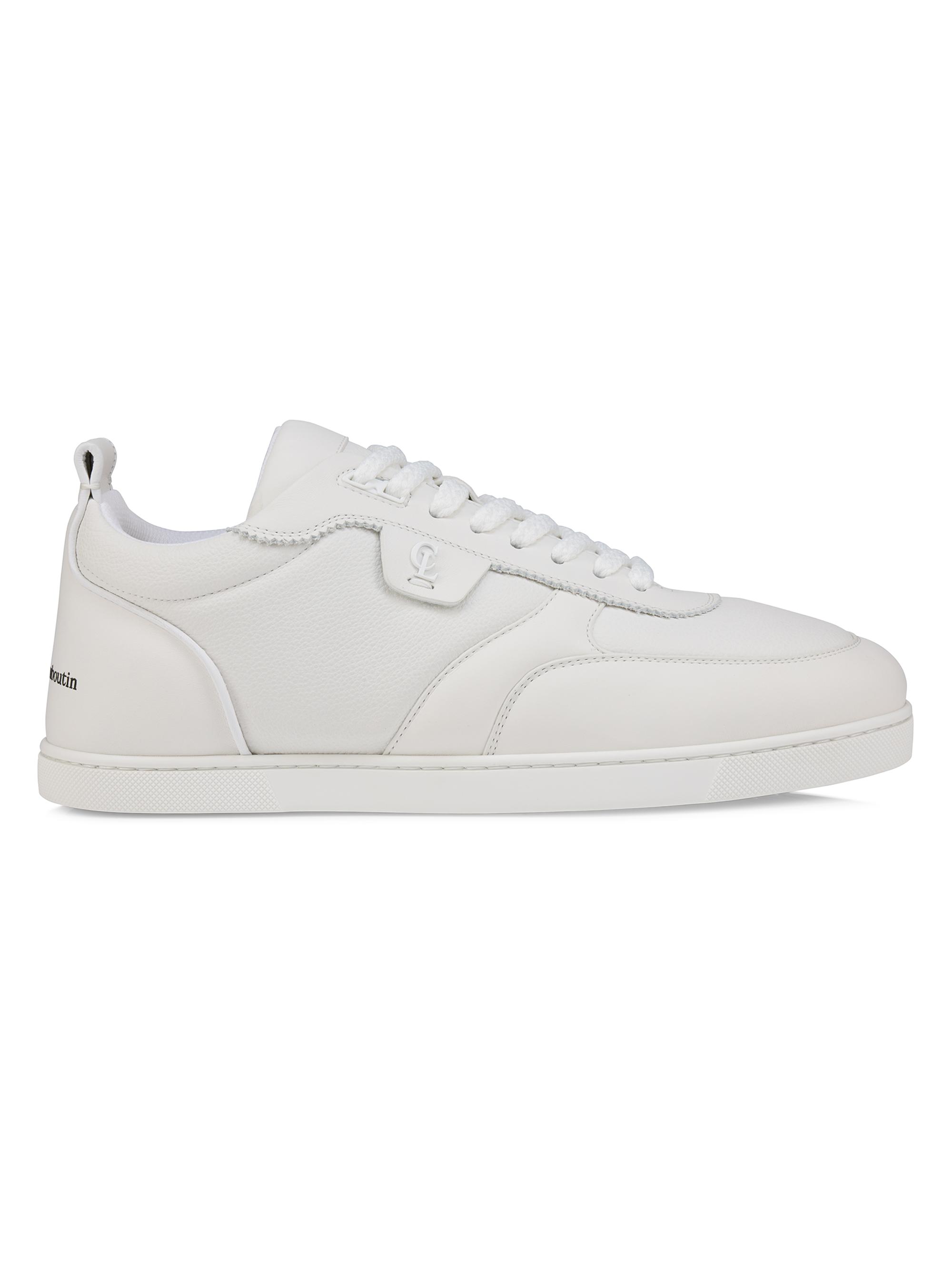 Christian Louboutin Men's SK VI Low-Top Sneakers - White - Women's Shoes