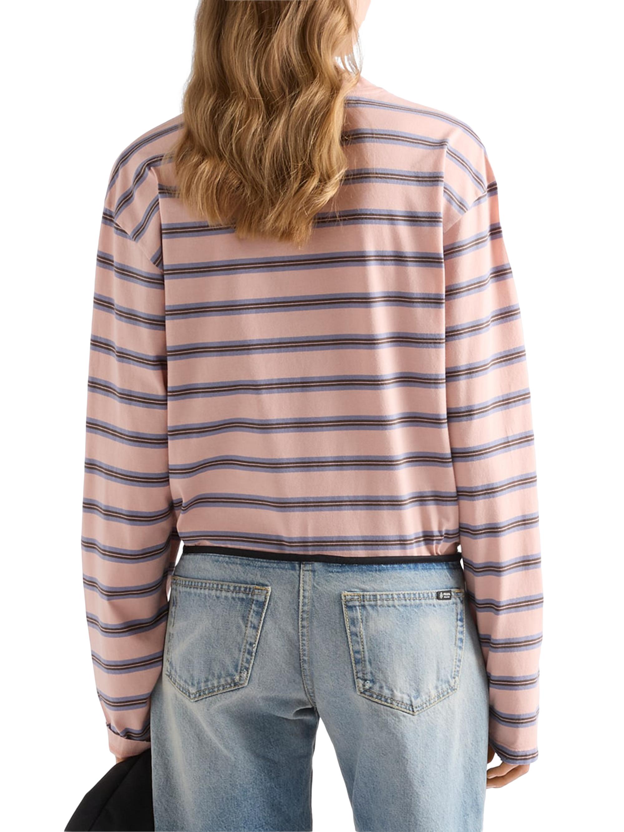 Prada Long-Sleeved Striped Cotton Jersey T-Shirt | Saks Fifth Avenue