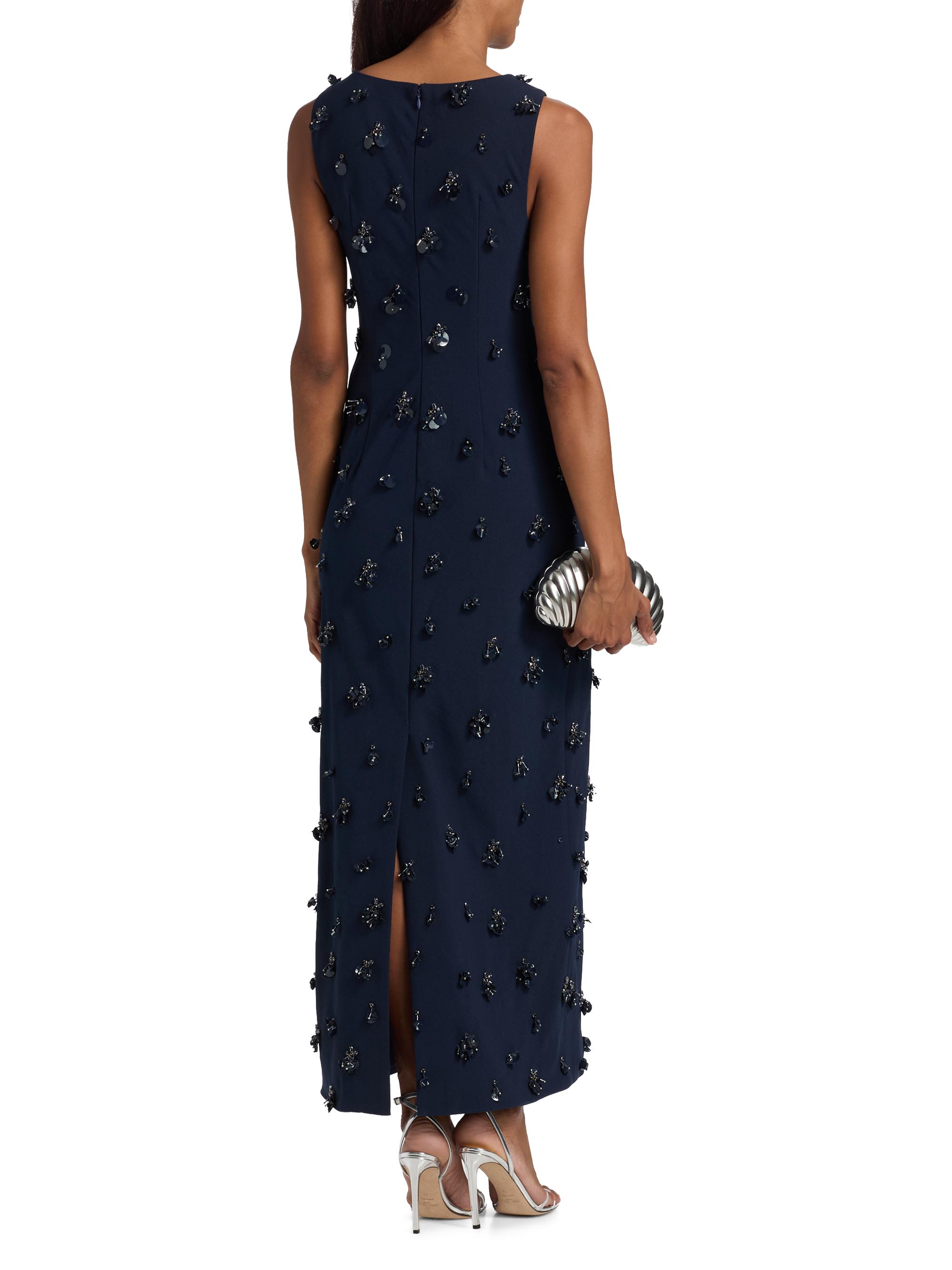 SIMKHAI Women's Claudia Embellished Cocktail Dress - Midnight | Thumbnail 5