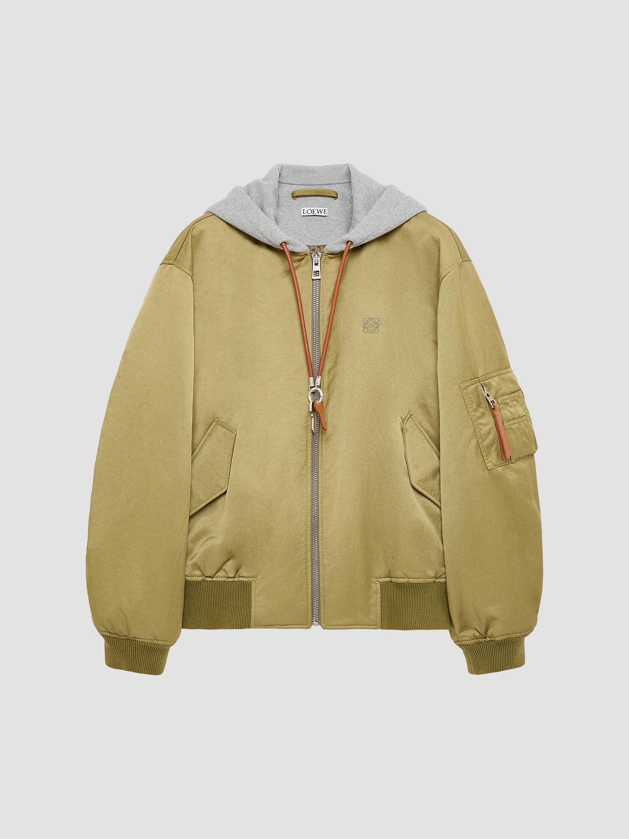 LOEWE Hooded Bomber Jacket | Saks Fifth Avenue