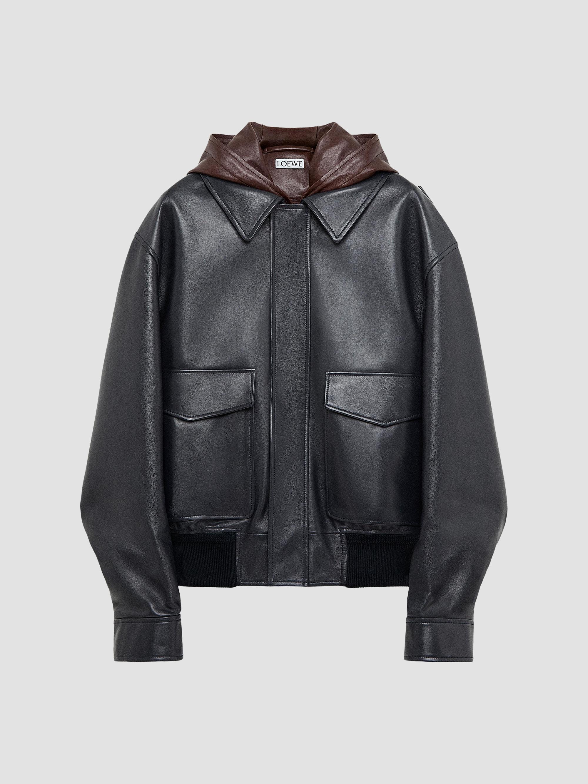 LOEWE Hooded Nylon-Blend Jacket | Saks Fifth Avenue