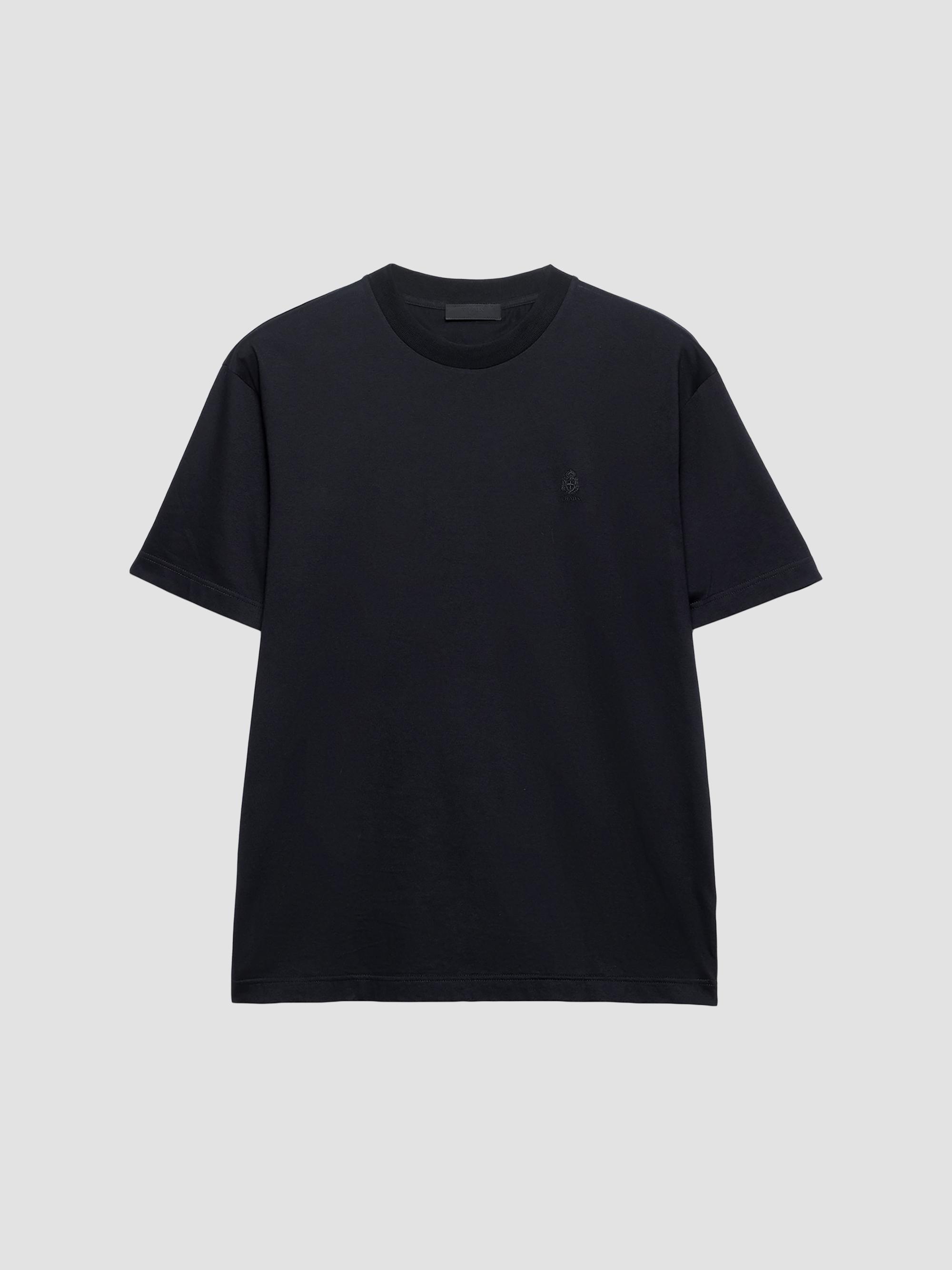 Prada Piqué Polo Shirt with Re-Nylon Details | Saks Fifth Avenue